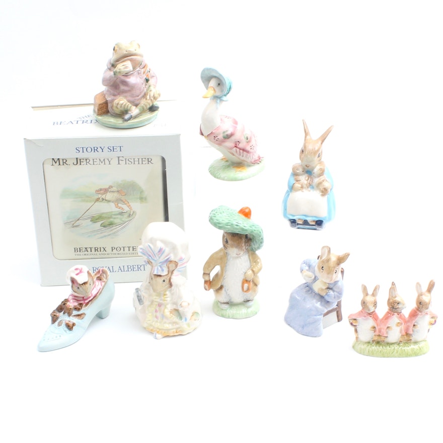 "The World of Beatrix Potter" Ceramic Figurines by Royal Albert