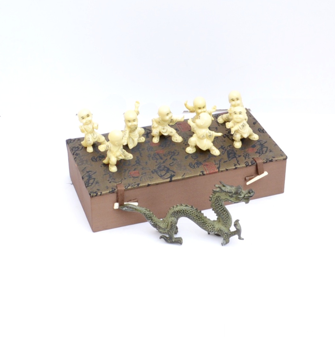 Cast Resin Martial Arts Figurines