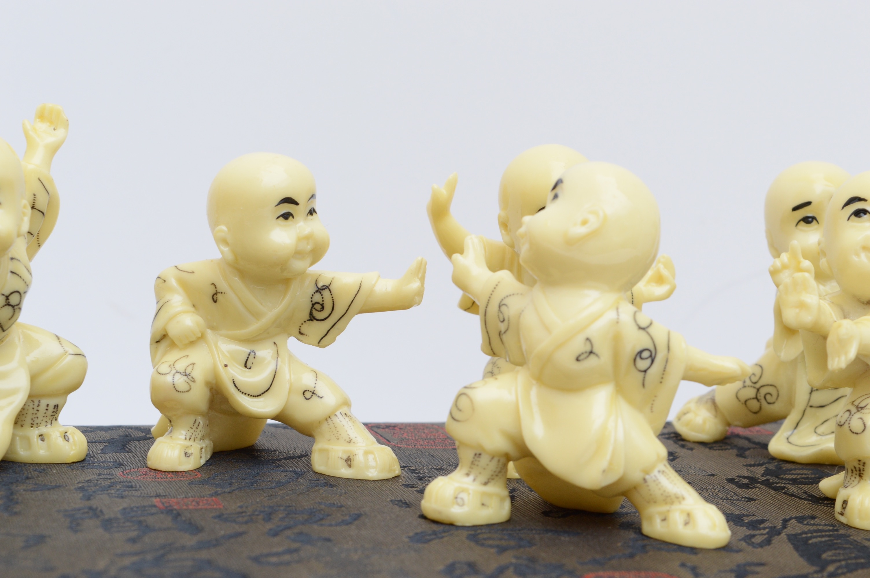 Cast Resin Martial Arts Figurines