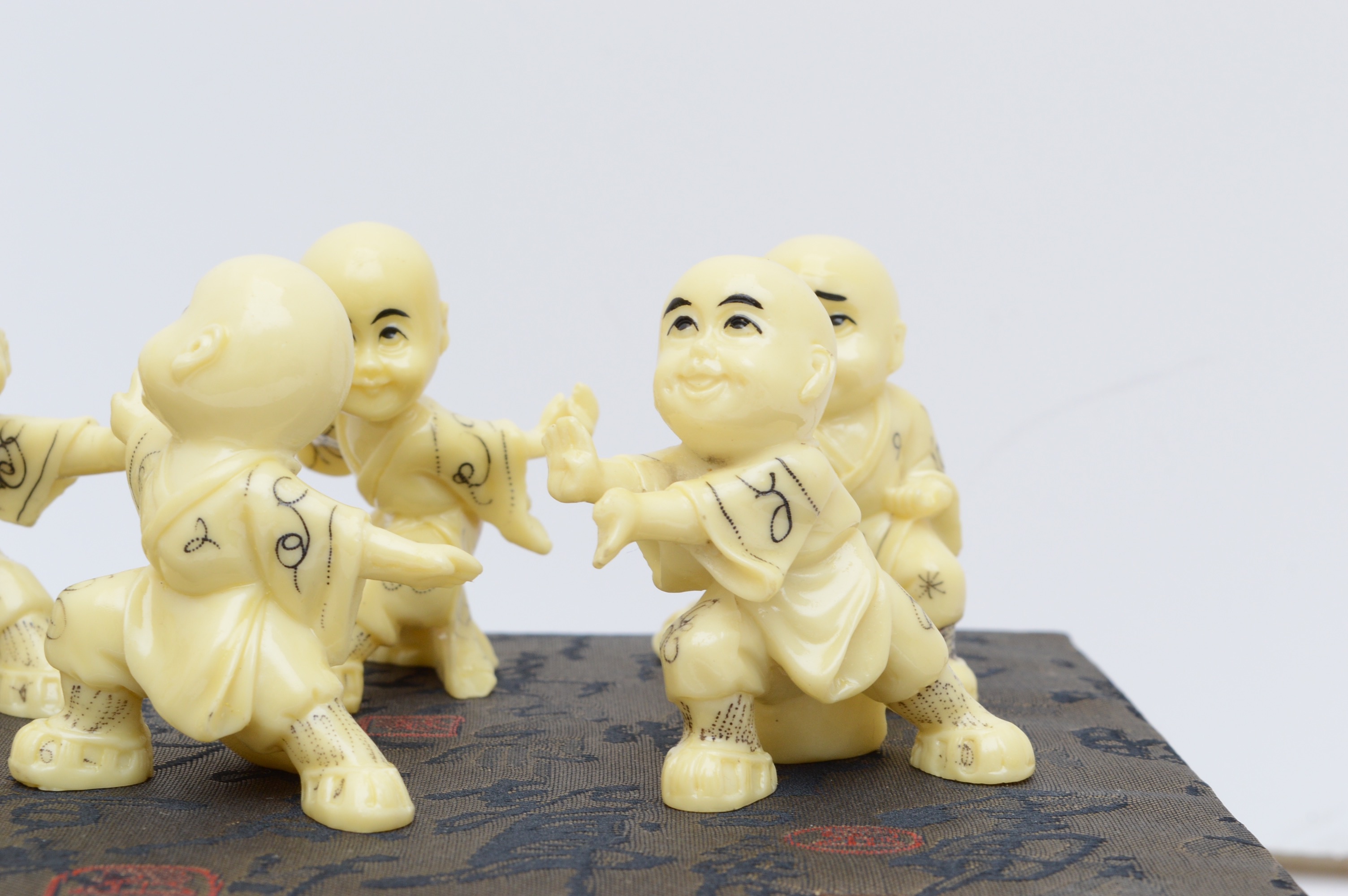 Cast Resin Martial Arts Figurines