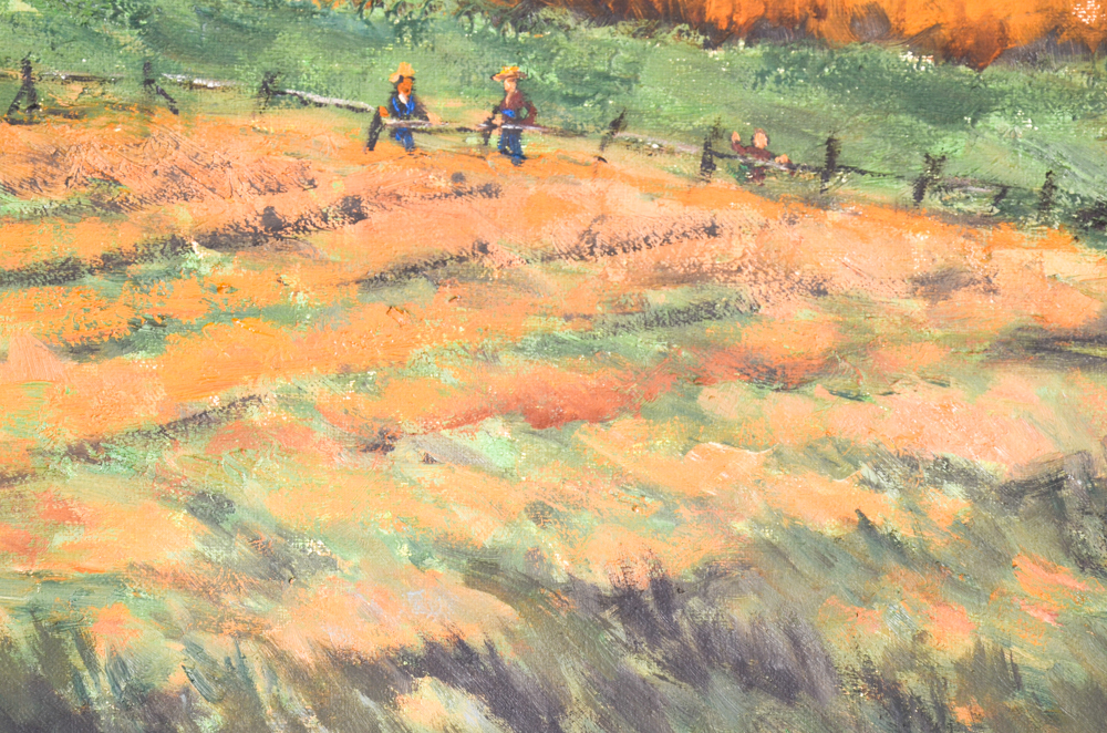 Robert Lahmann Original Oil Painting of a Landscape