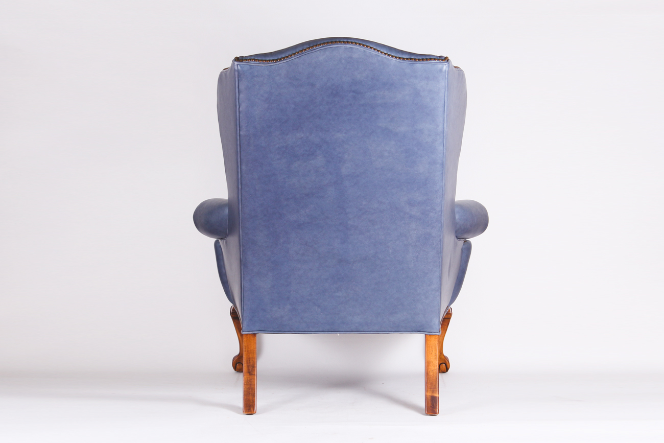 Vintage Ethan Allen Wingback Armchair
