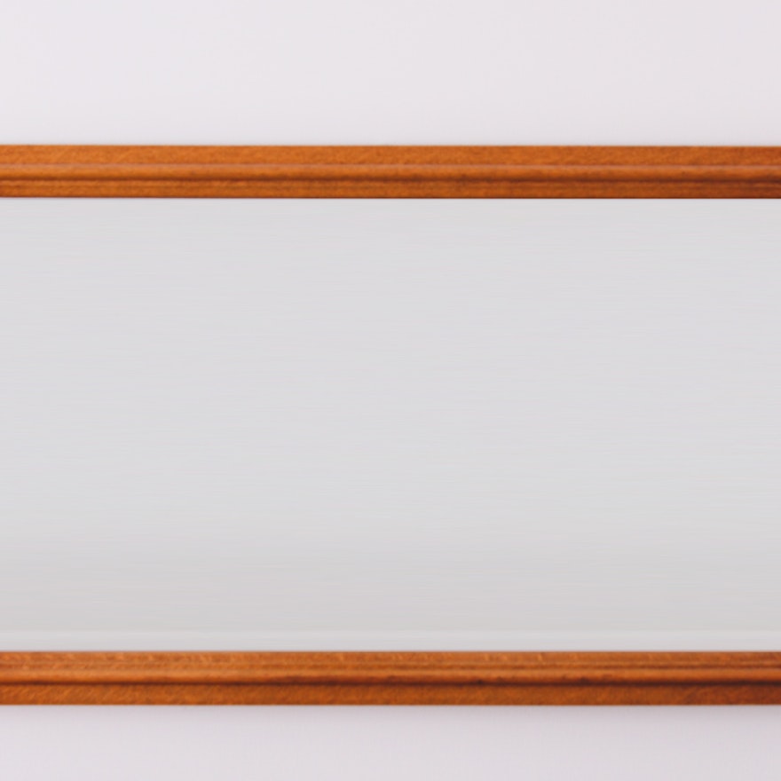 Wood Framed Wall Mirror