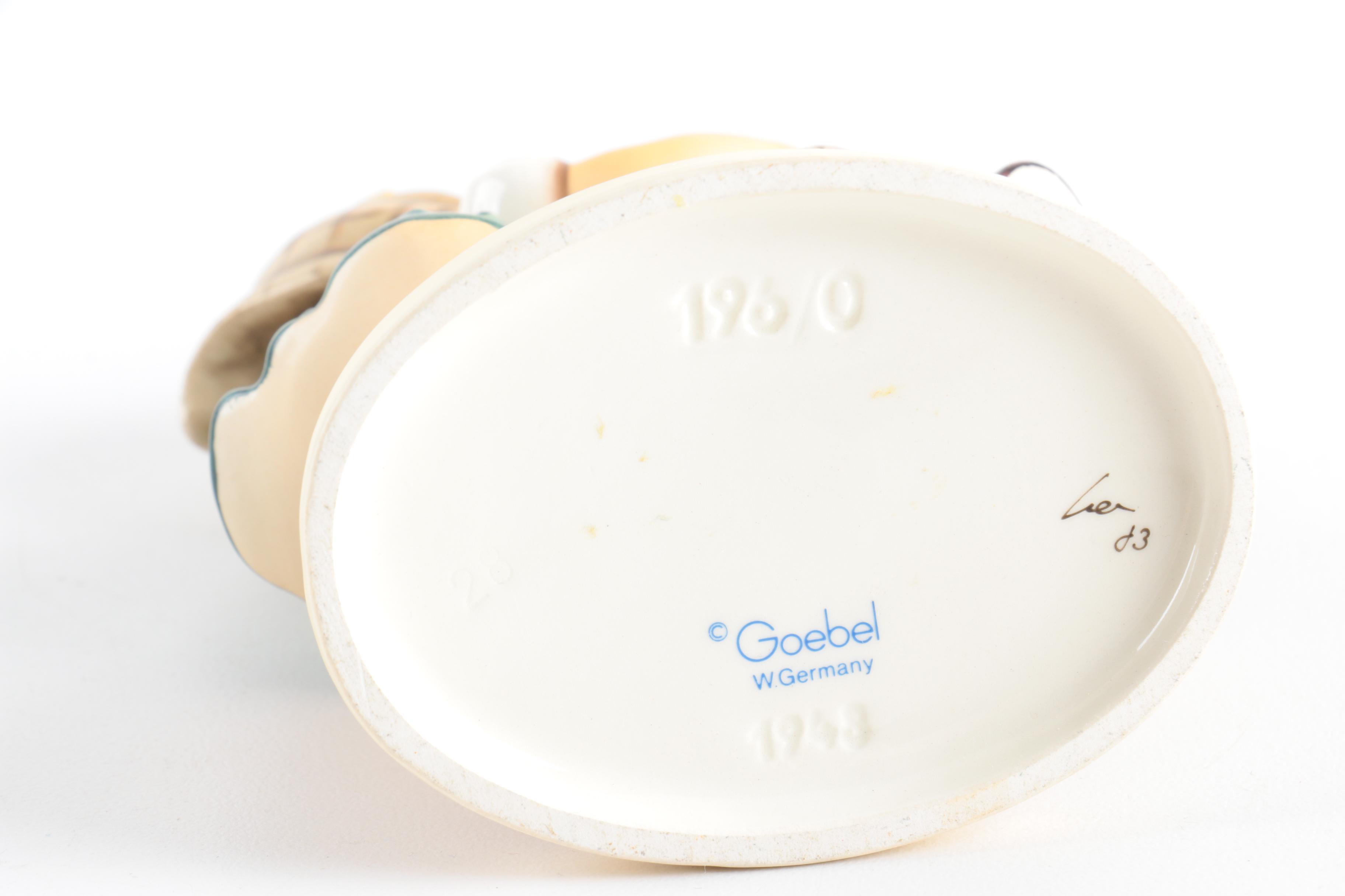 M.I. Hummel Figurines "Telling Her Secret" and Bashful"