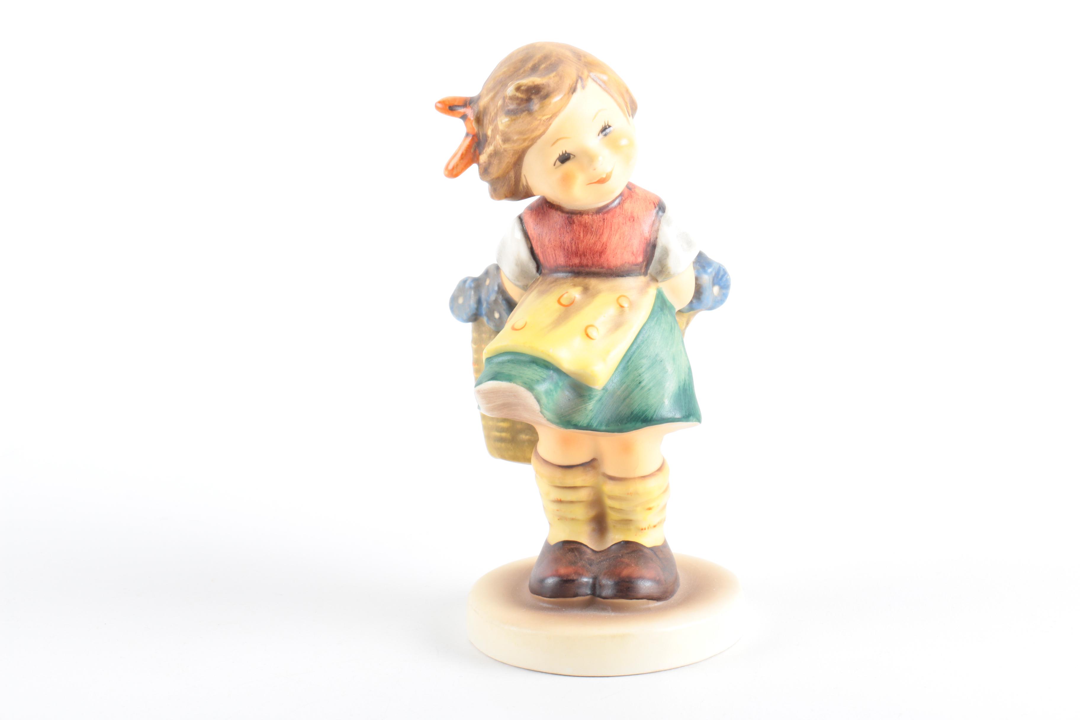 M.I. Hummel Figurines "Telling Her Secret" and Bashful"