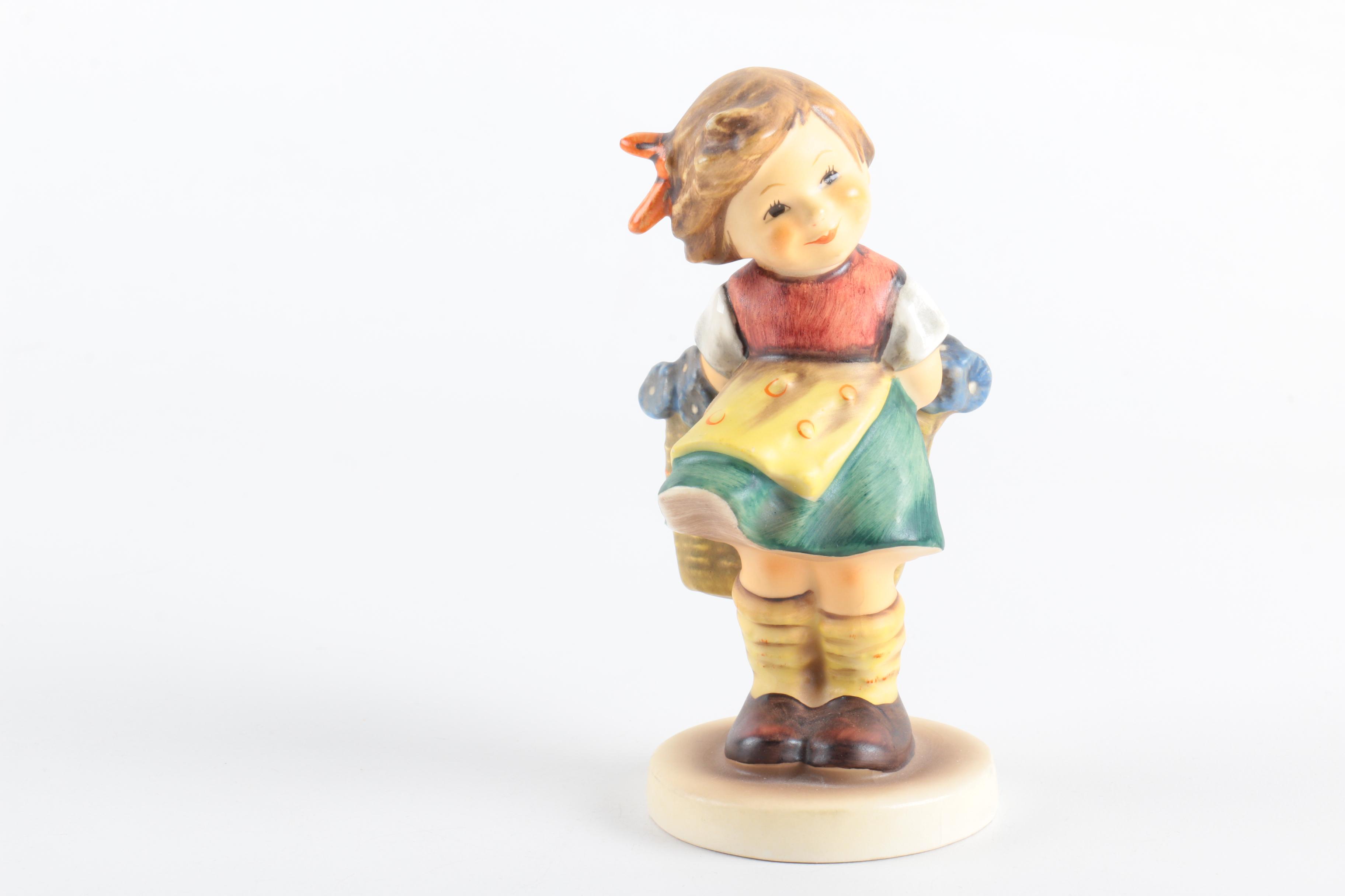 M.I. Hummel Figurines "Telling Her Secret" and Bashful"