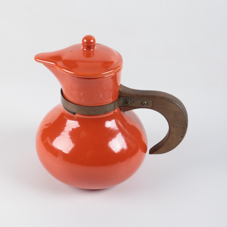 Bauer Pottery Coffee Carafe
