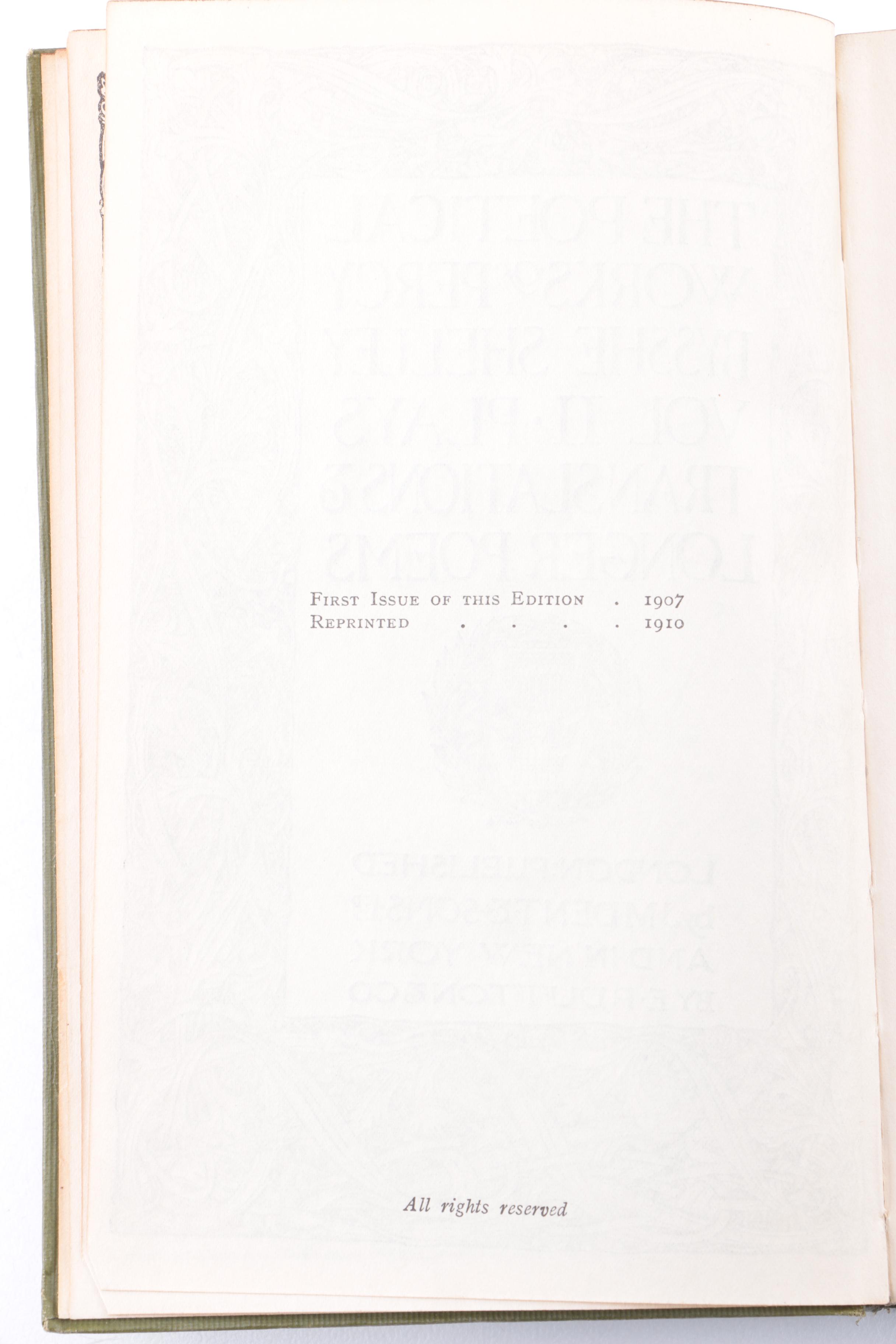 Vintage Books of Poetry