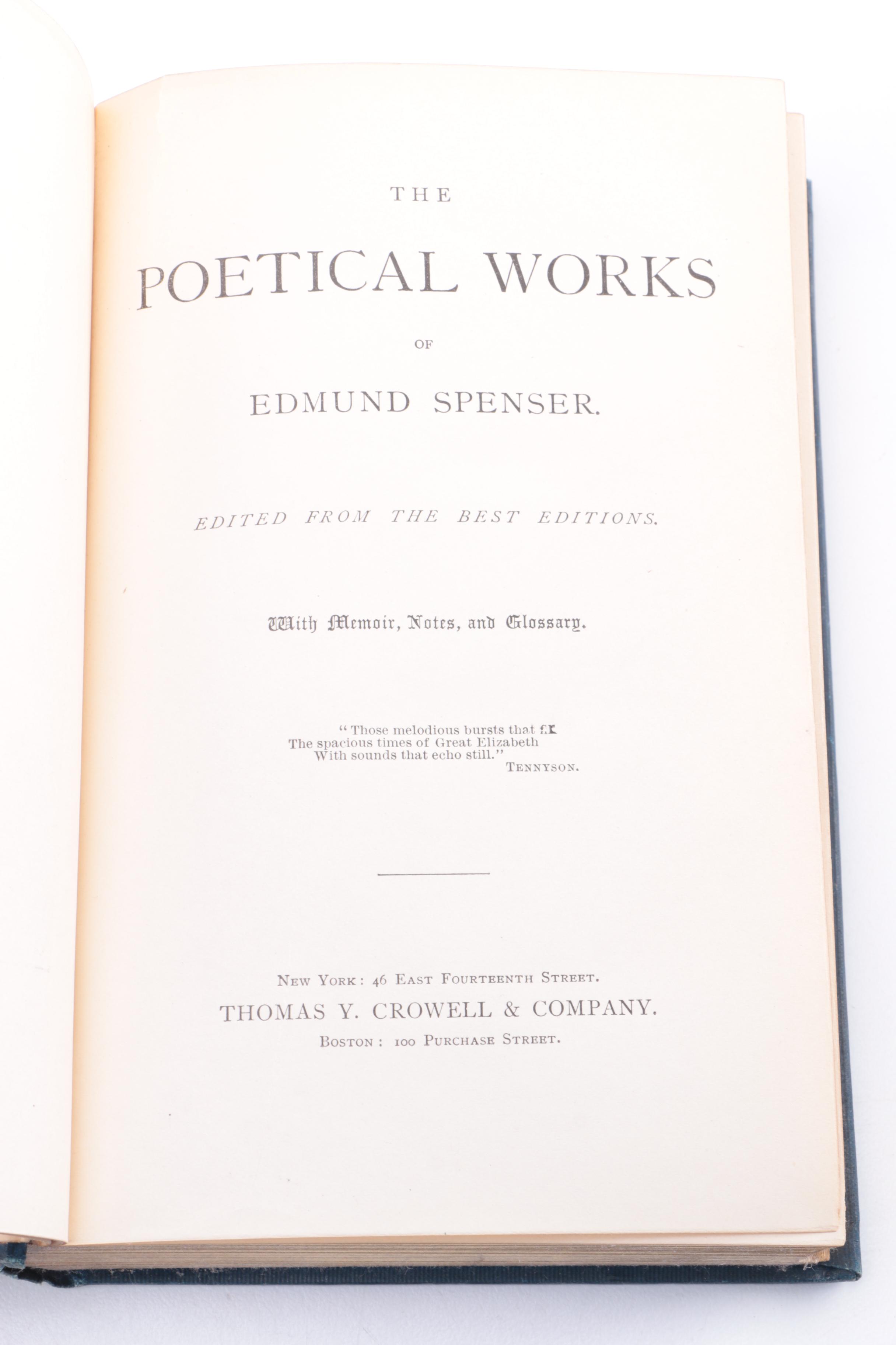 Vintage Books of Poetry