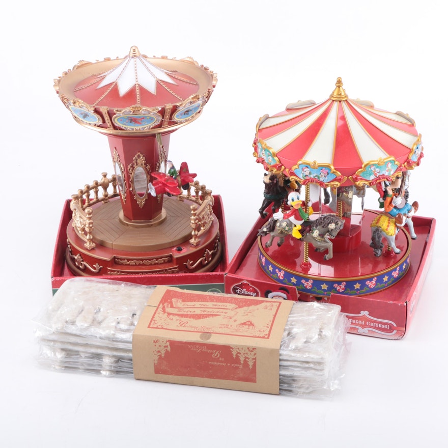 Christmas Carousels and Decor