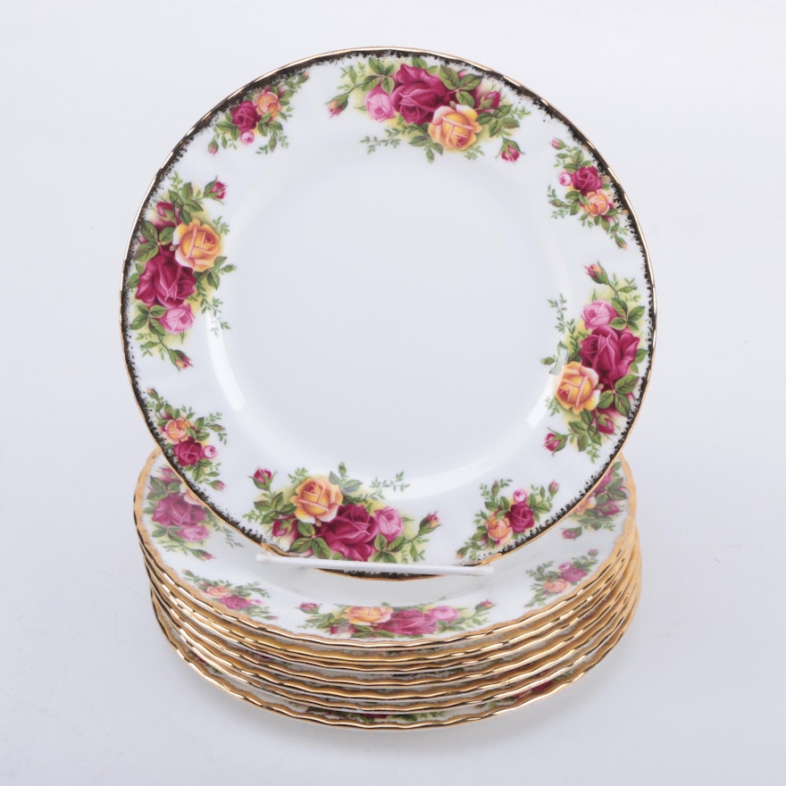 Royal Albert "Old Country Roses" Salad Plates