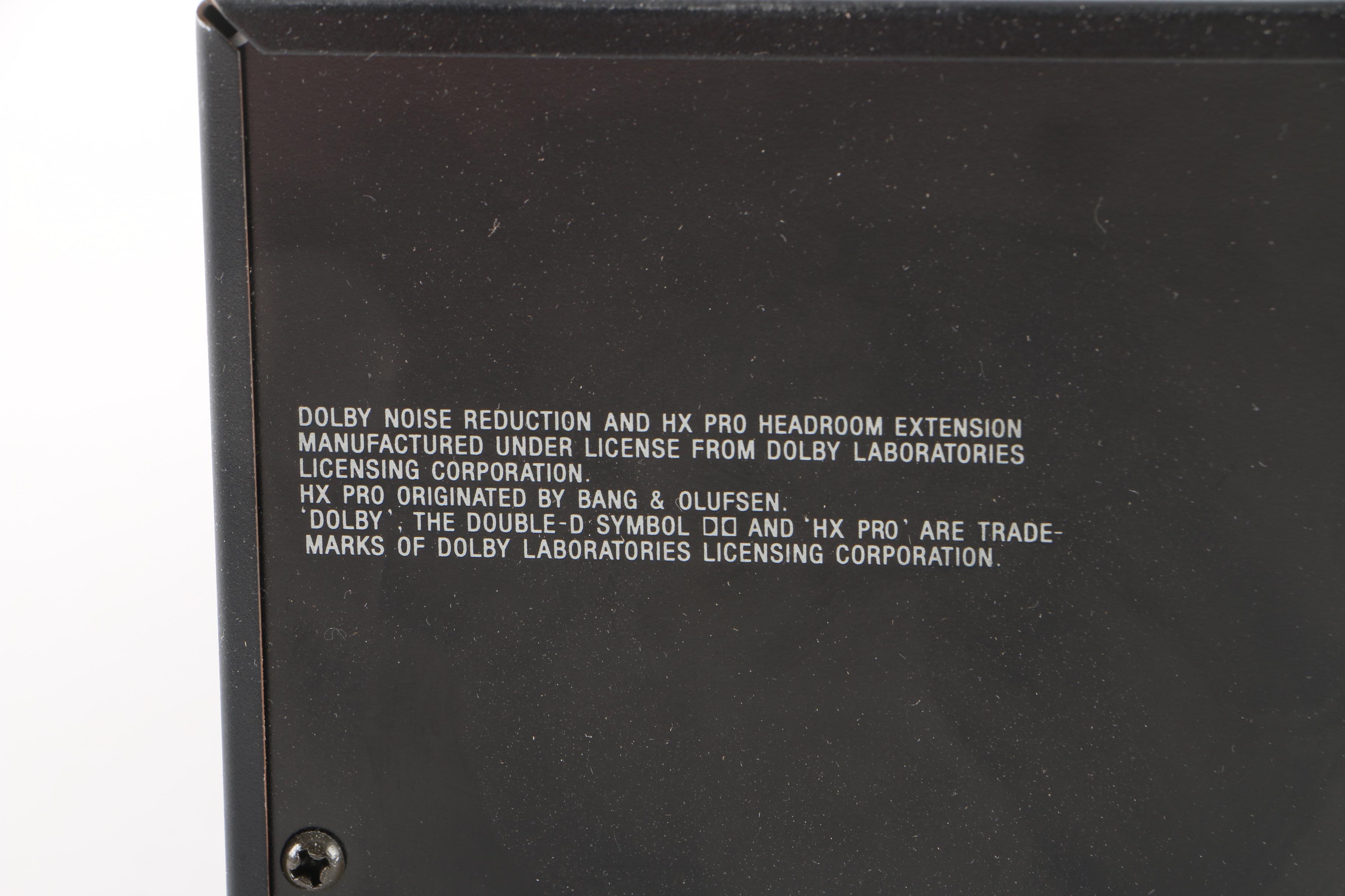 Vintage Sony Dual Cassette Deck