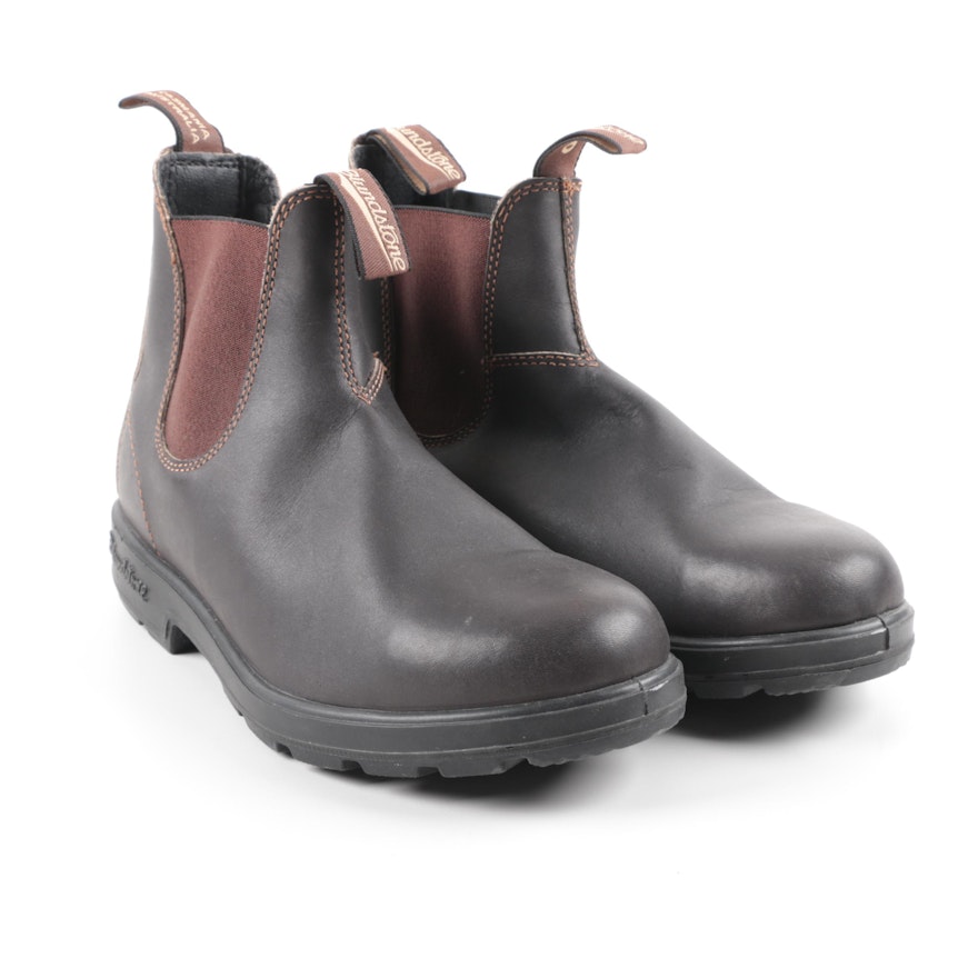 Men's Blundstone Brown Leather Boots