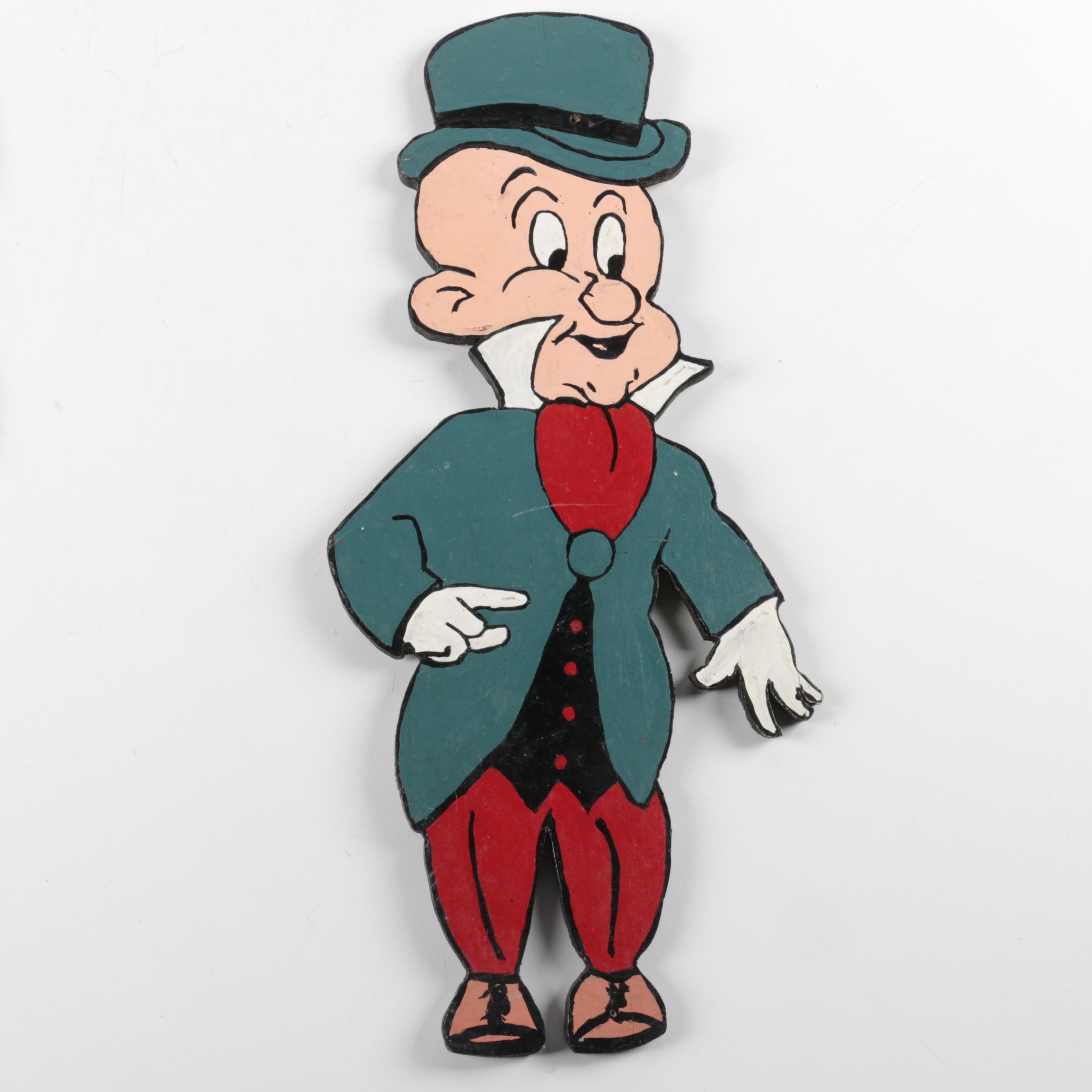 Wood Cartoon Character Cut-Outs