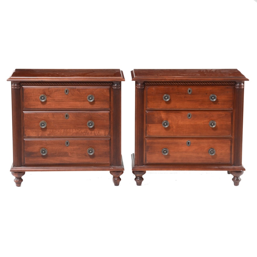 Pair of Empire Style Night Stands