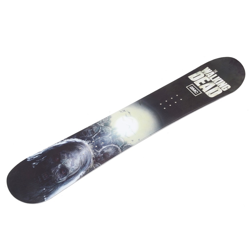 "The Walking Dead" AMC Promotional Snowboard