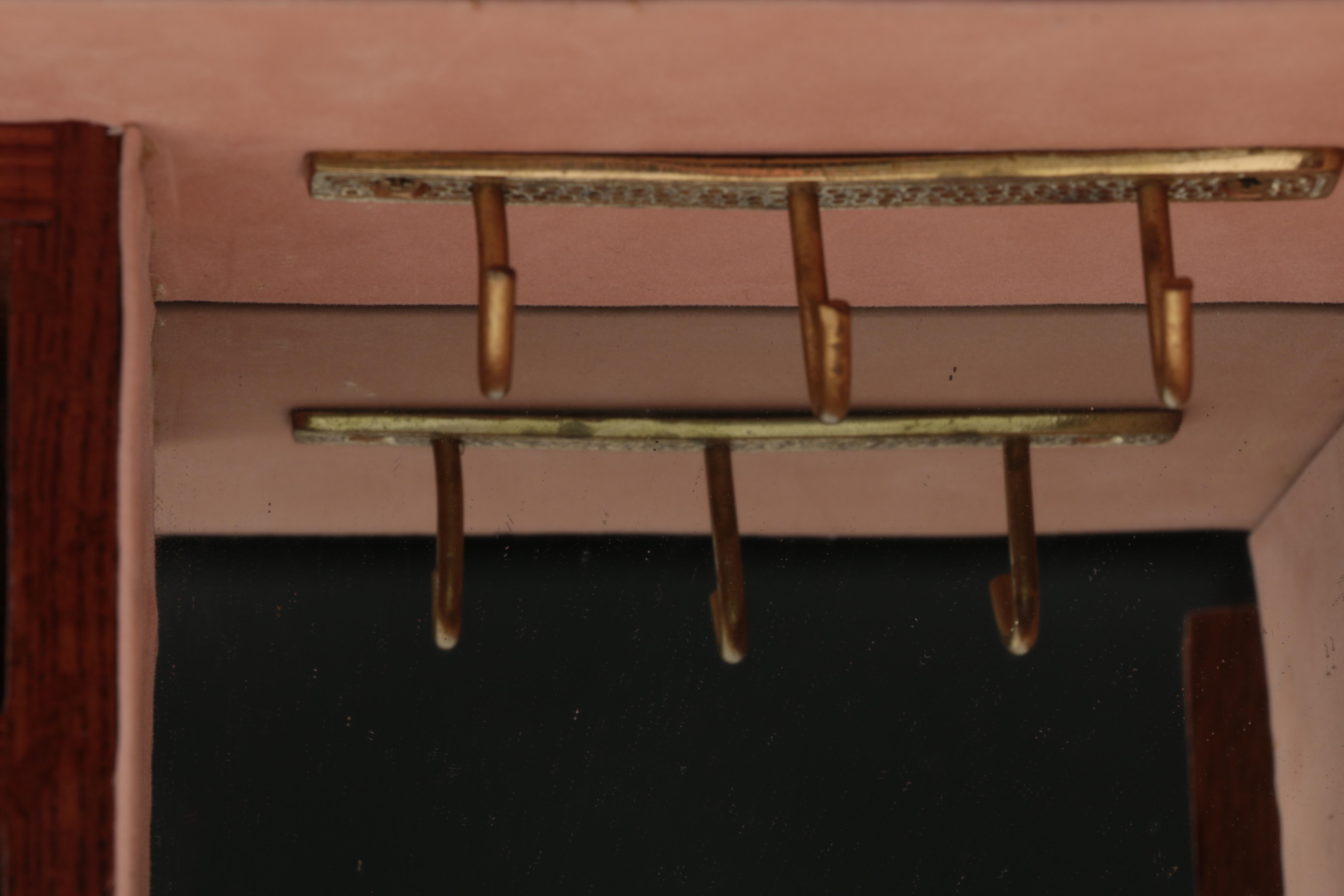 Bulova Carriage Clock and Jewelry Box