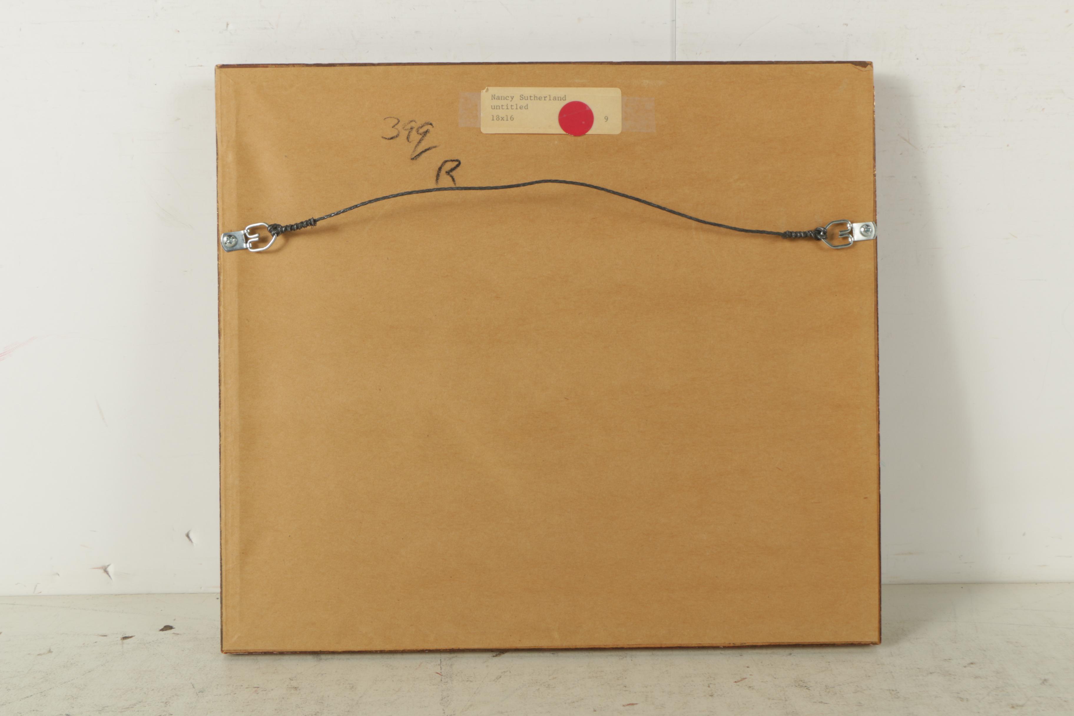 Nancy Sutherland Limited Edition Embellished Serigraph on Paper