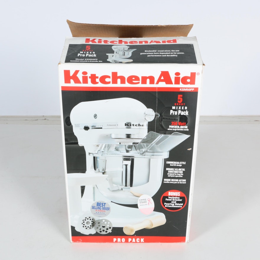 KitchenAid 5 Quart Mixer Pro Pack