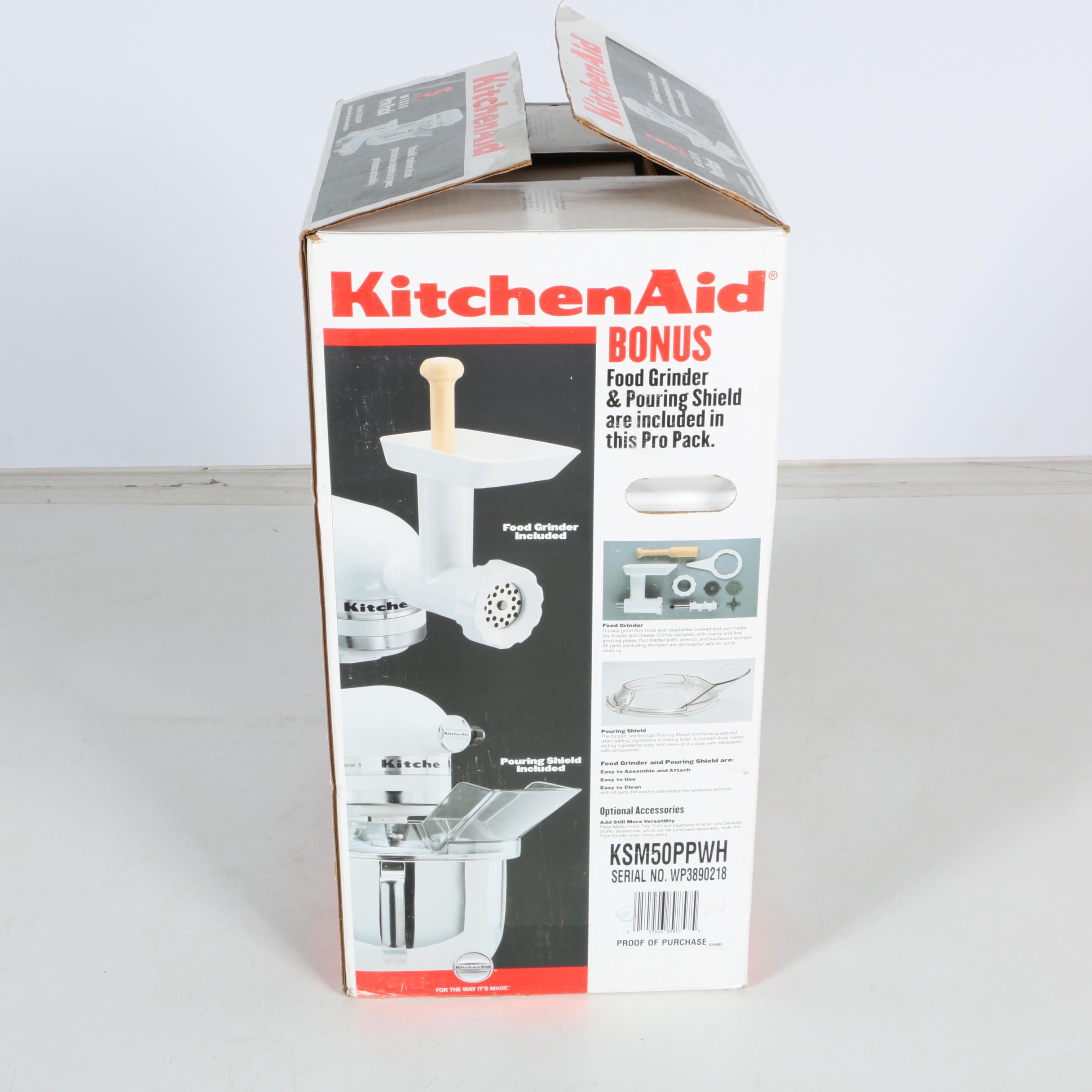 KitchenAid 5 Quart Mixer Pro Pack