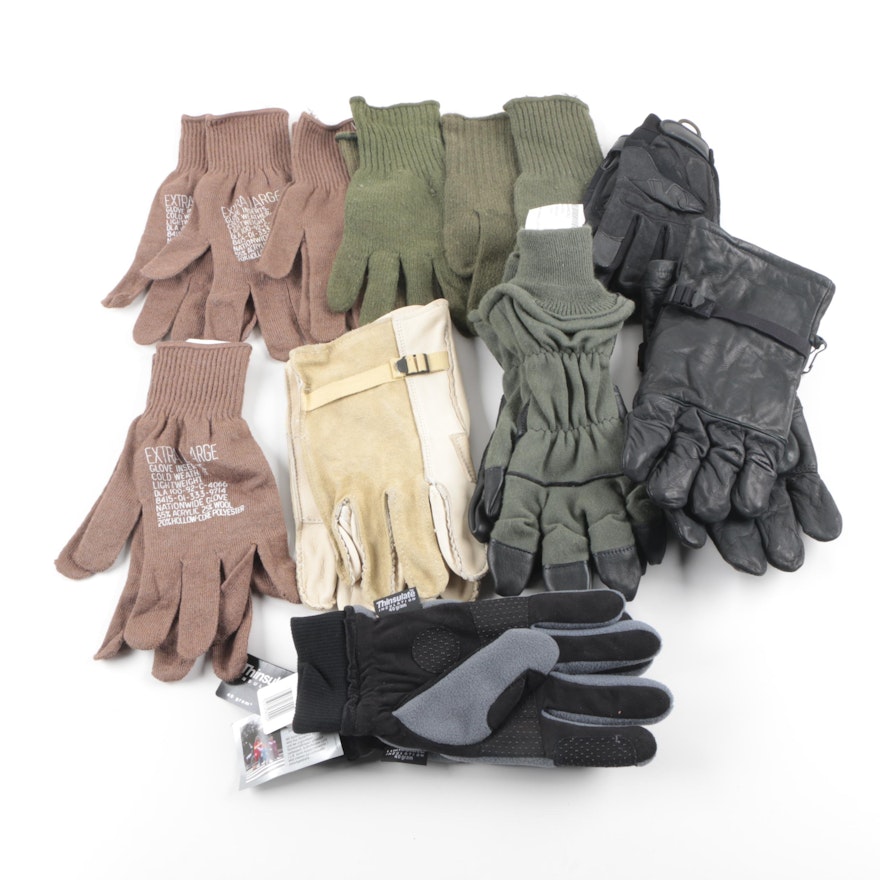 Military Gloves and Knit Glove Liners