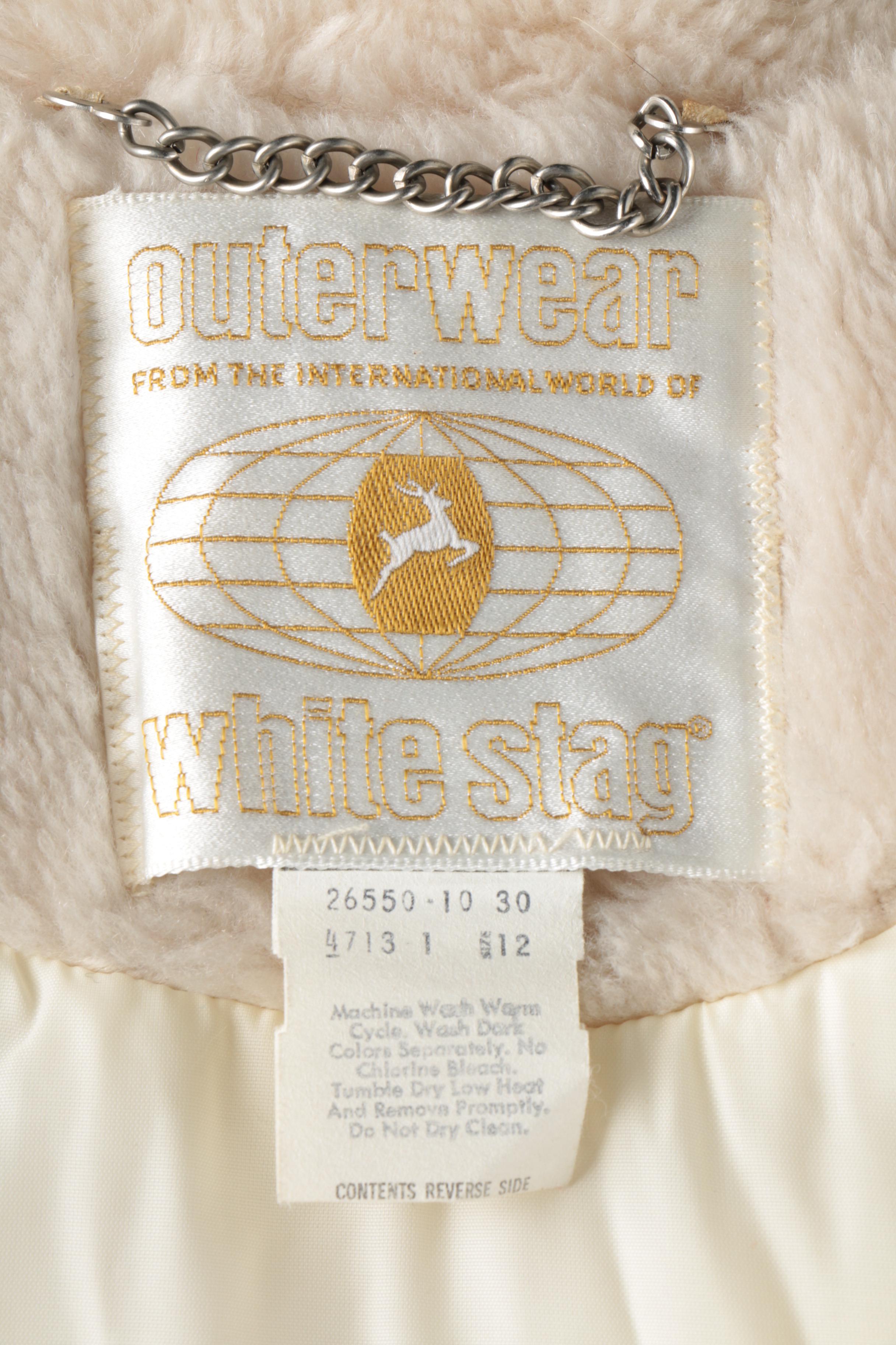 Women's Vintage Susan Lynn and White Stag Faux Fur Jackets