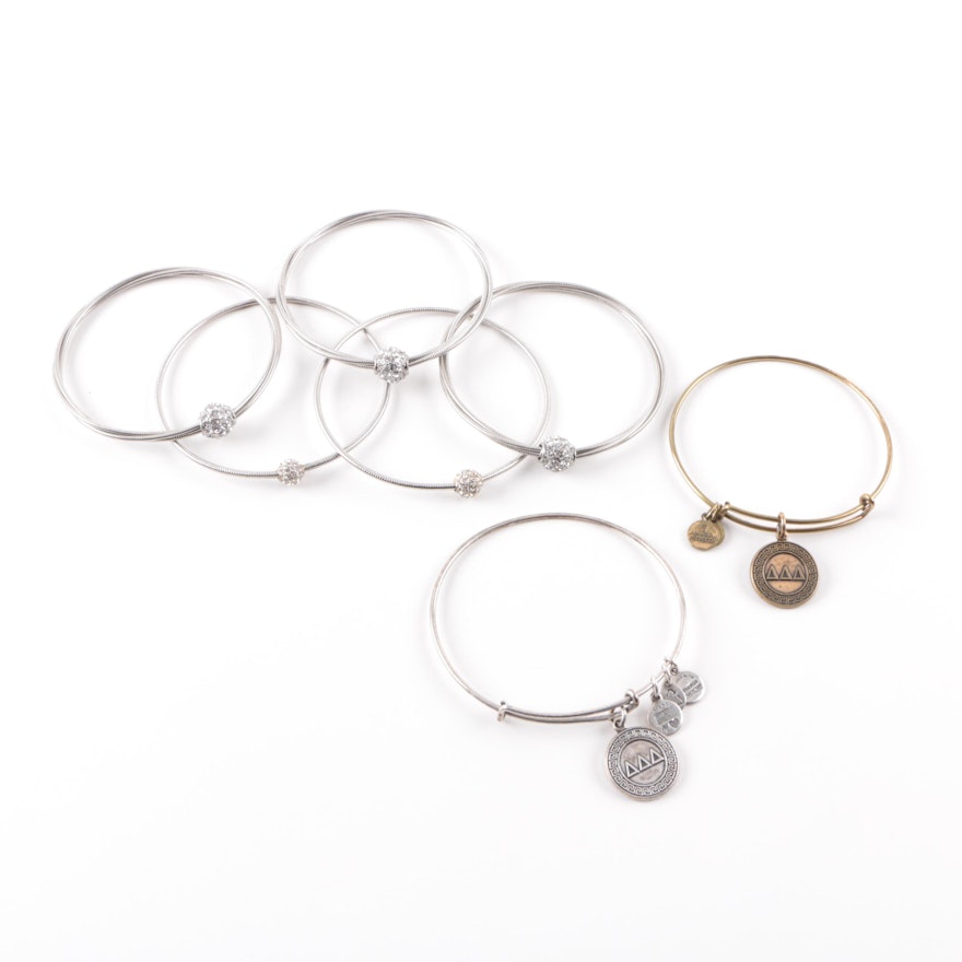 Bangle Bracelet Collection Featuring Alex and Ani