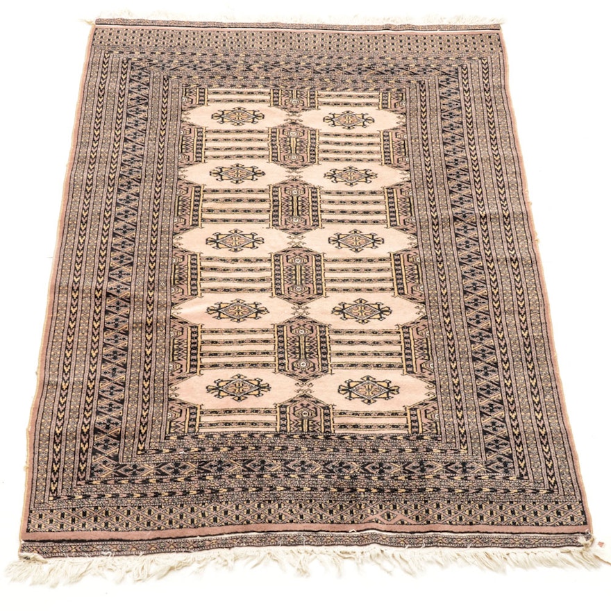 Hand Knotted Accent Rug