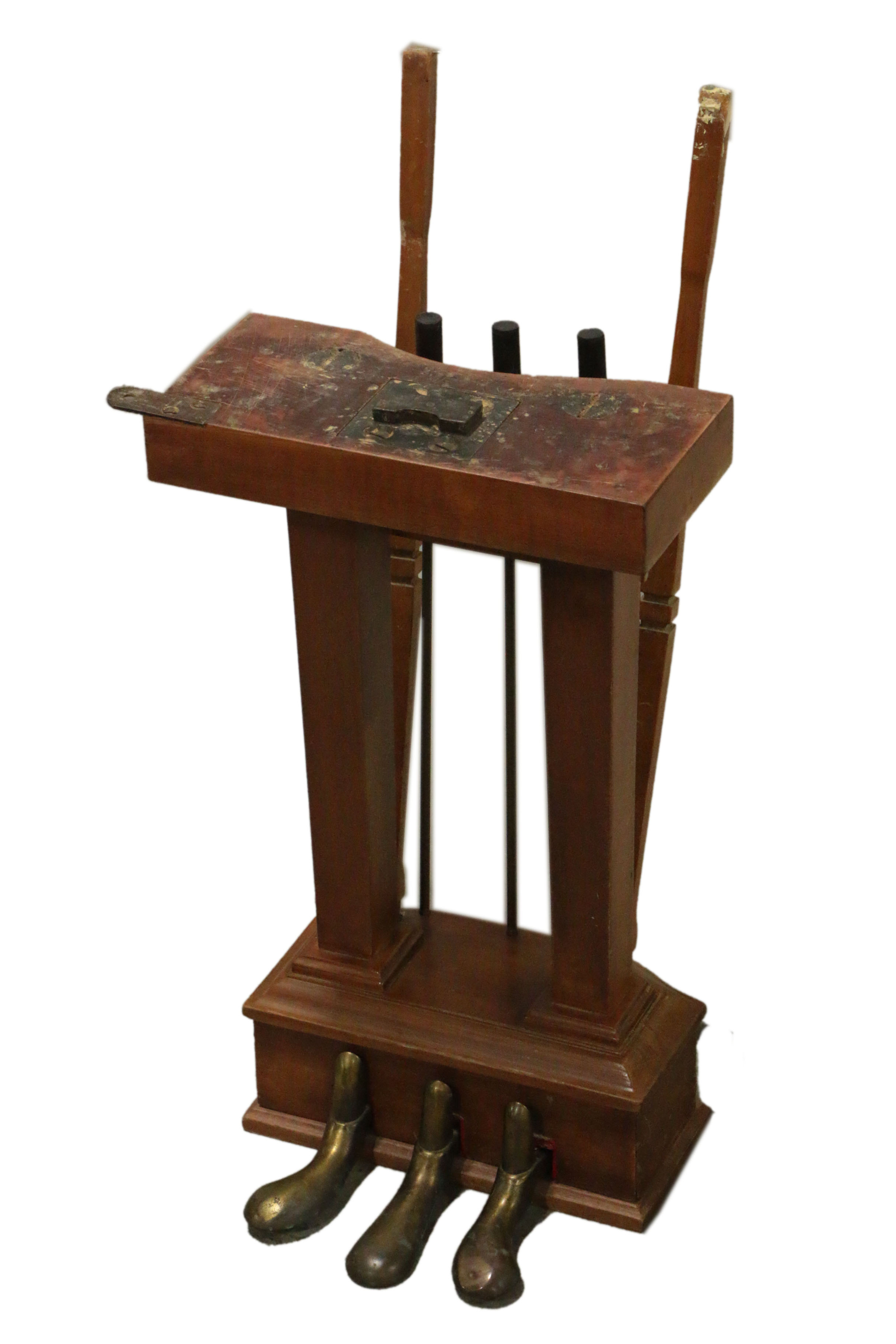 Disassembled C. Kurtzmann & Co. Baby Grand Piano