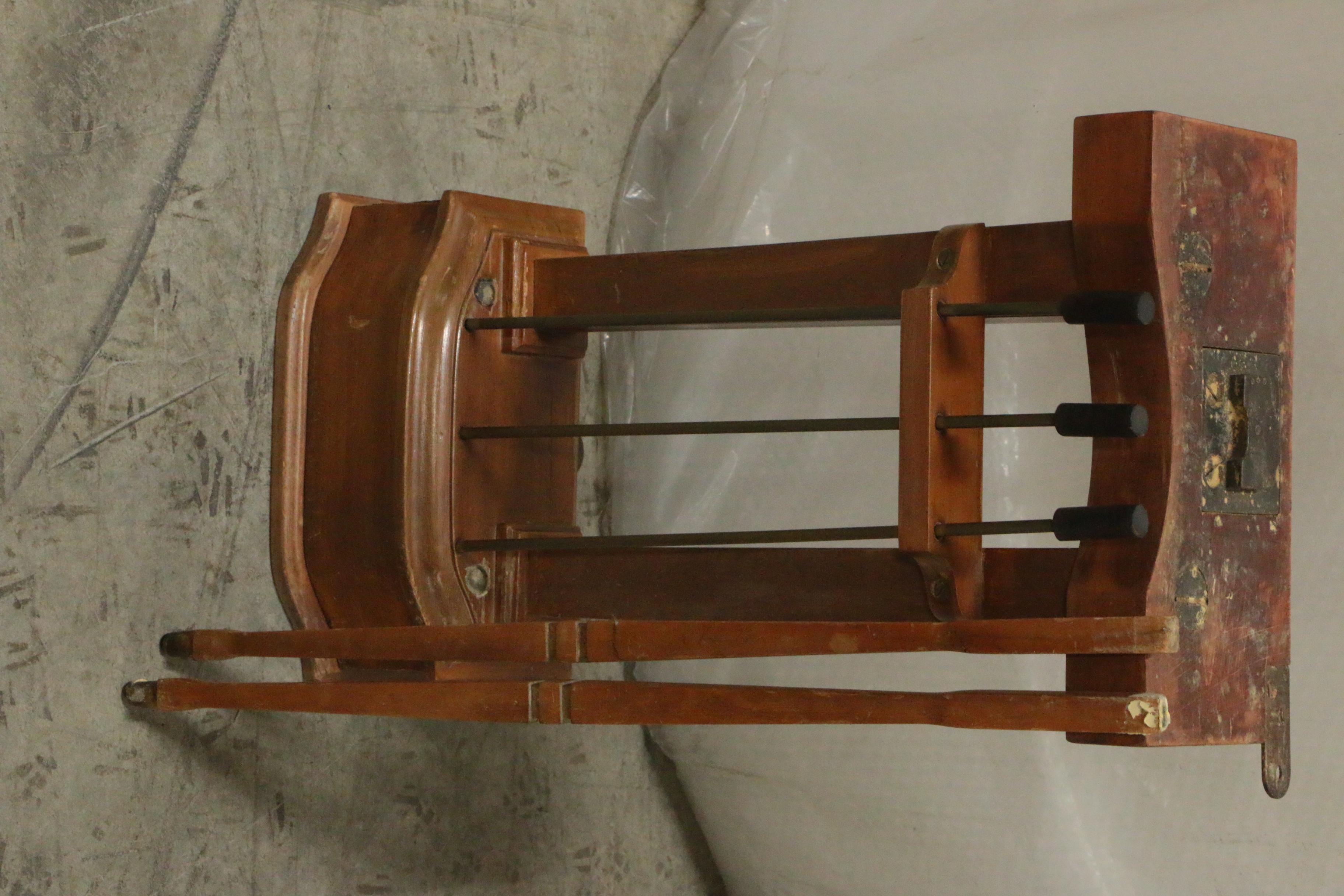 Disassembled C. Kurtzmann & Co. Baby Grand Piano