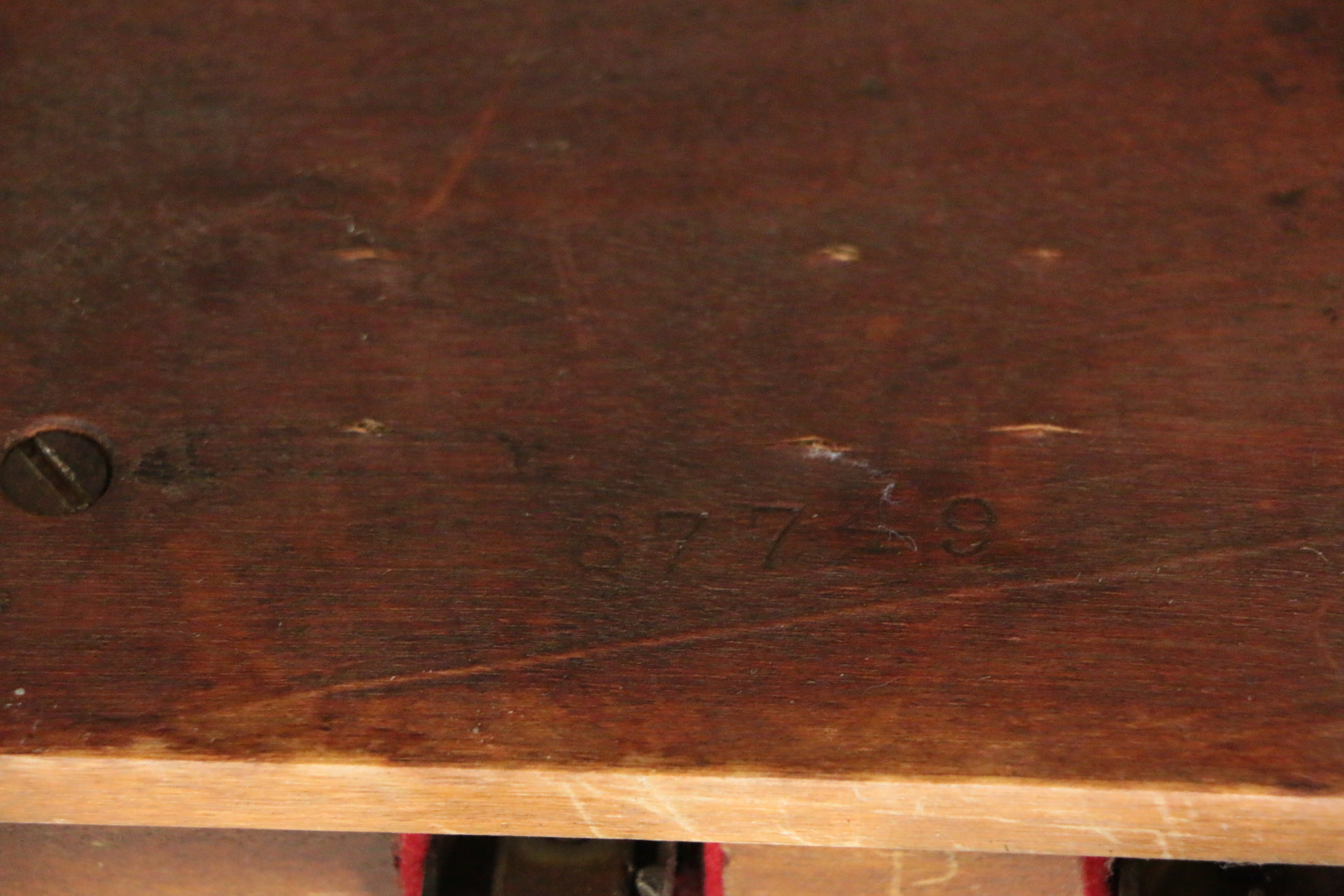 Disassembled C. Kurtzmann & Co. Baby Grand Piano