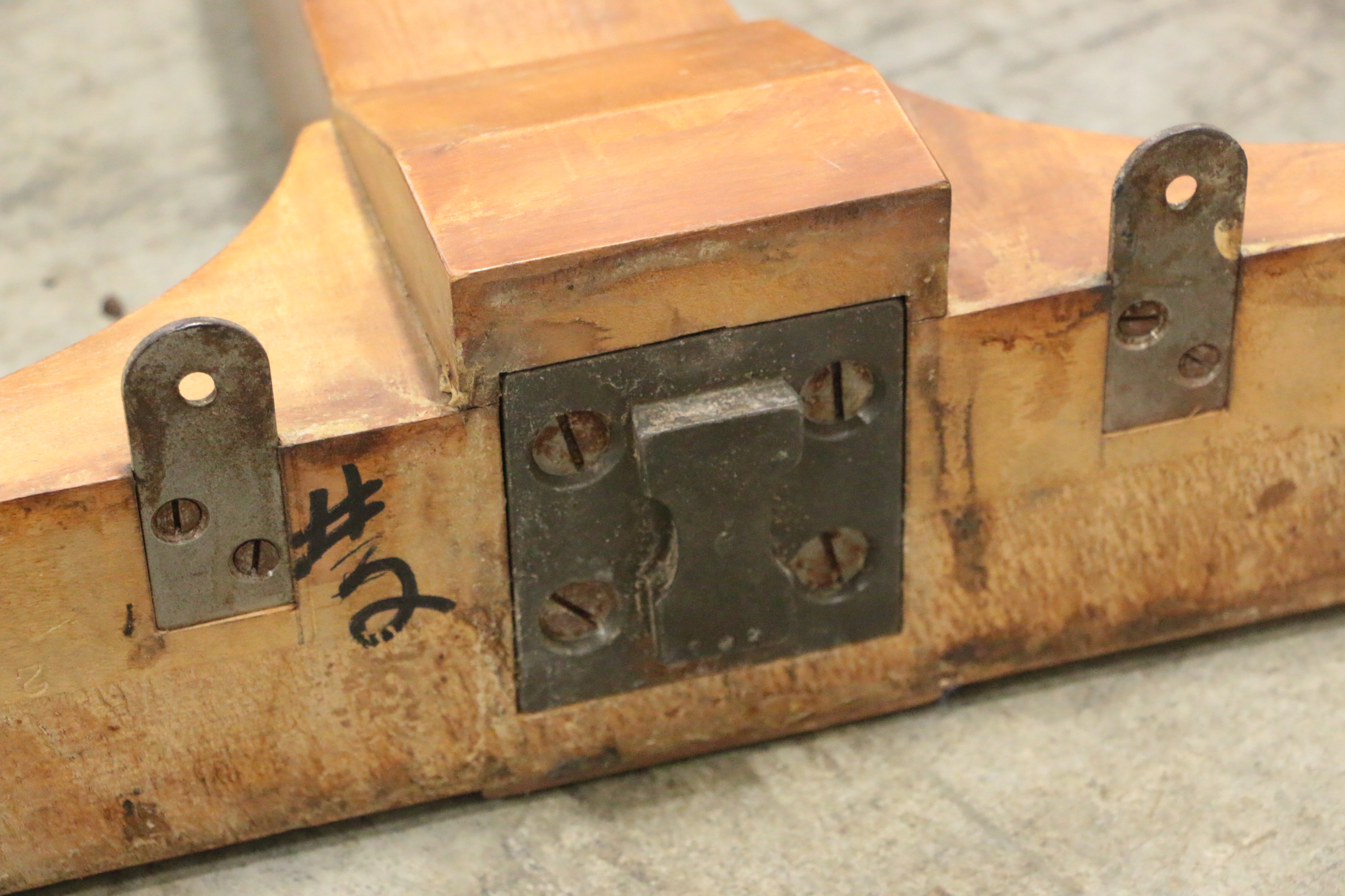 Disassembled C. Kurtzmann & Co. Baby Grand Piano