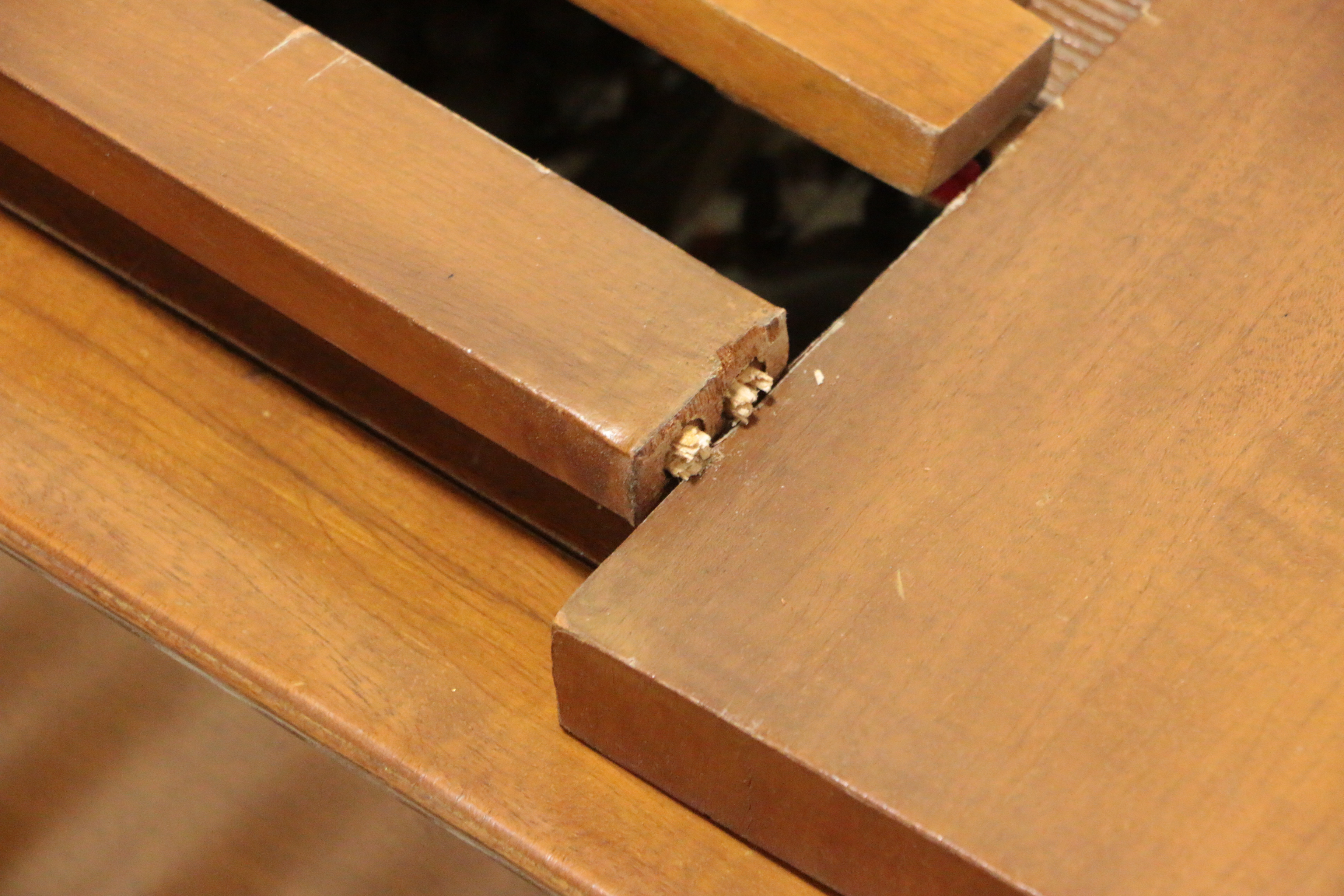 Disassembled C. Kurtzmann & Co. Baby Grand Piano