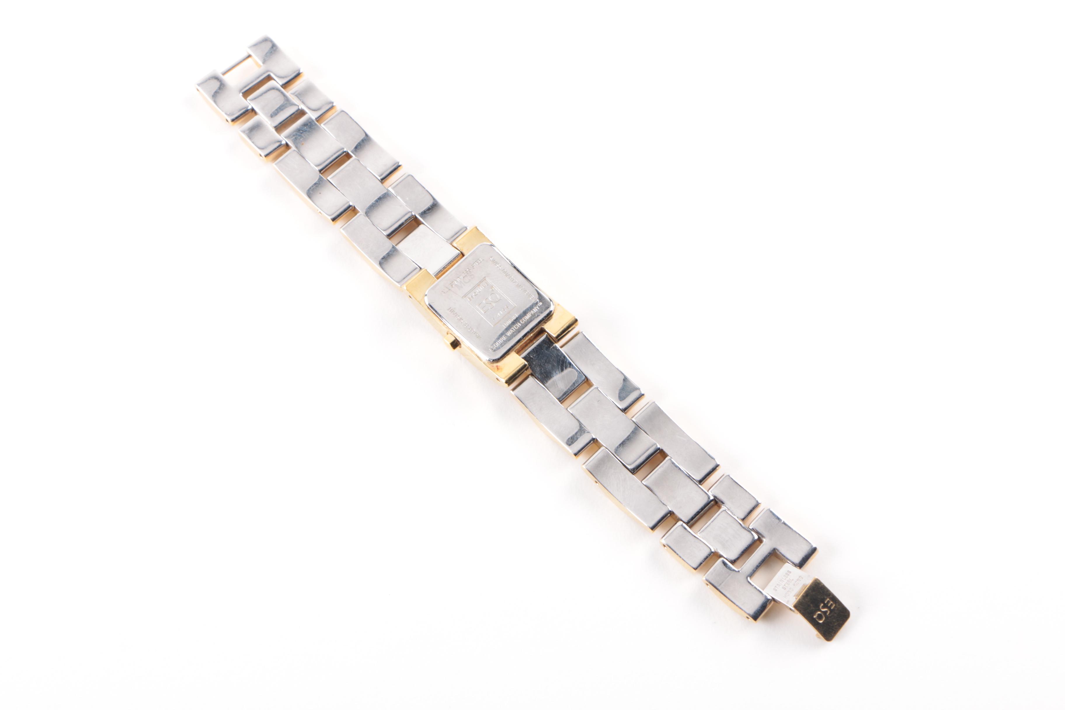 Esquire ESQ Gold Tone Watch