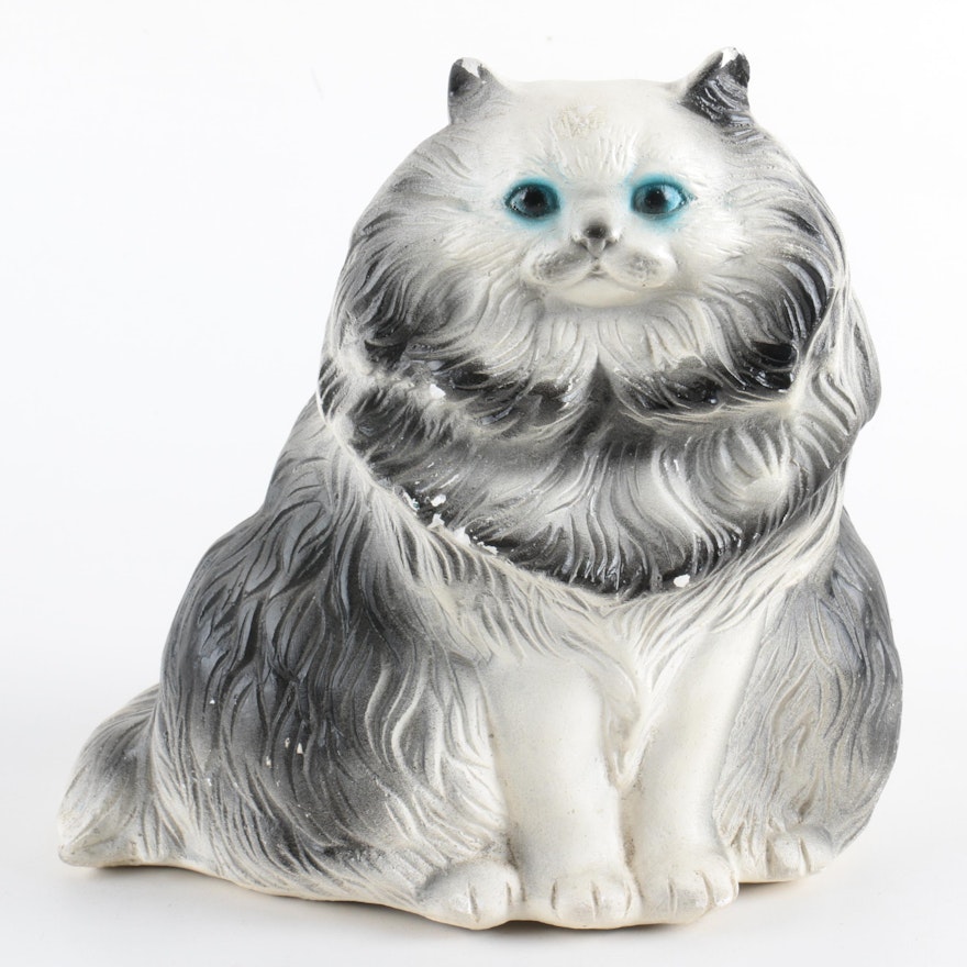 Ceramic Cat Coin Bank