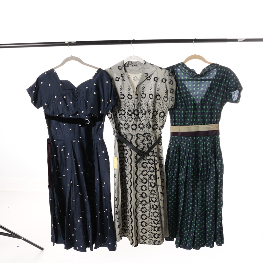 Circa 1950s Vintage Dresses