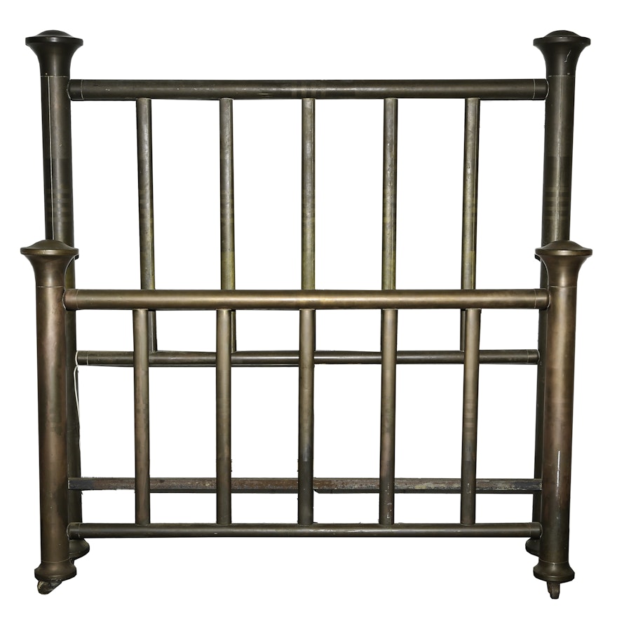 Full Brass Bed Frame