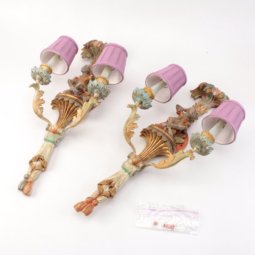 Ornate Electric Wall Sconces