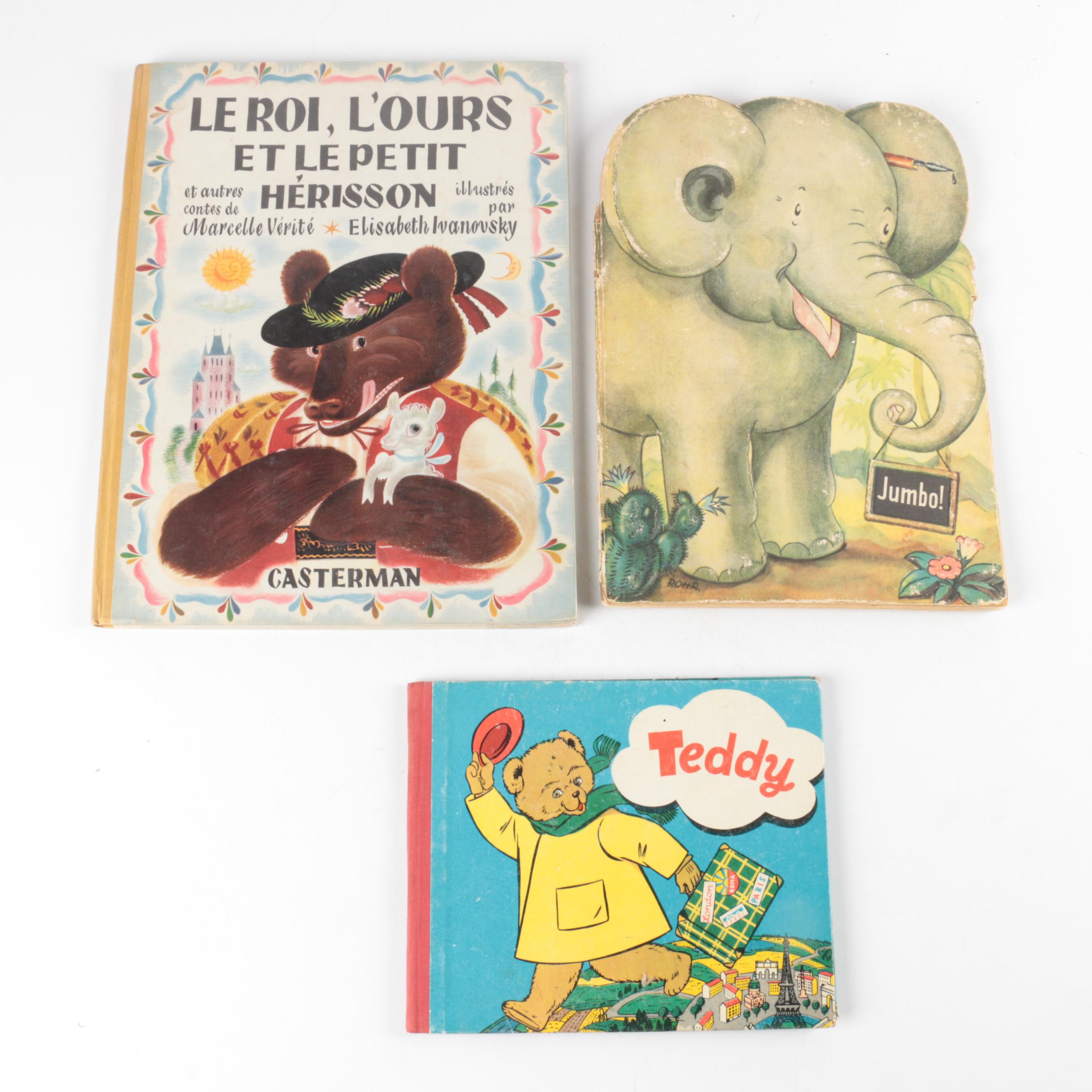 Vintage French Children's Books