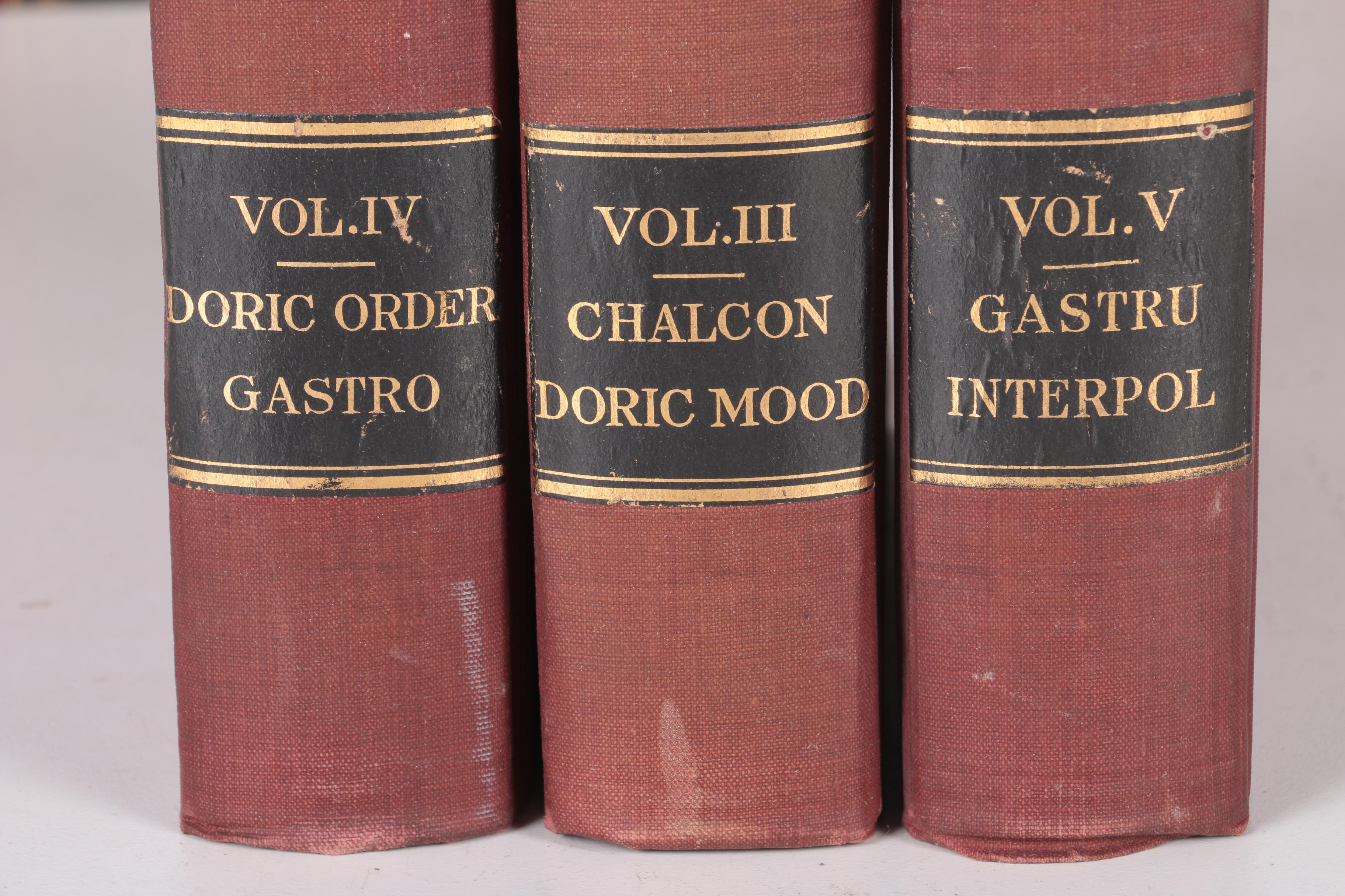 1921 "Winston's Cumulative Loose-Leaf Encyclopedia" in Ten Volumes