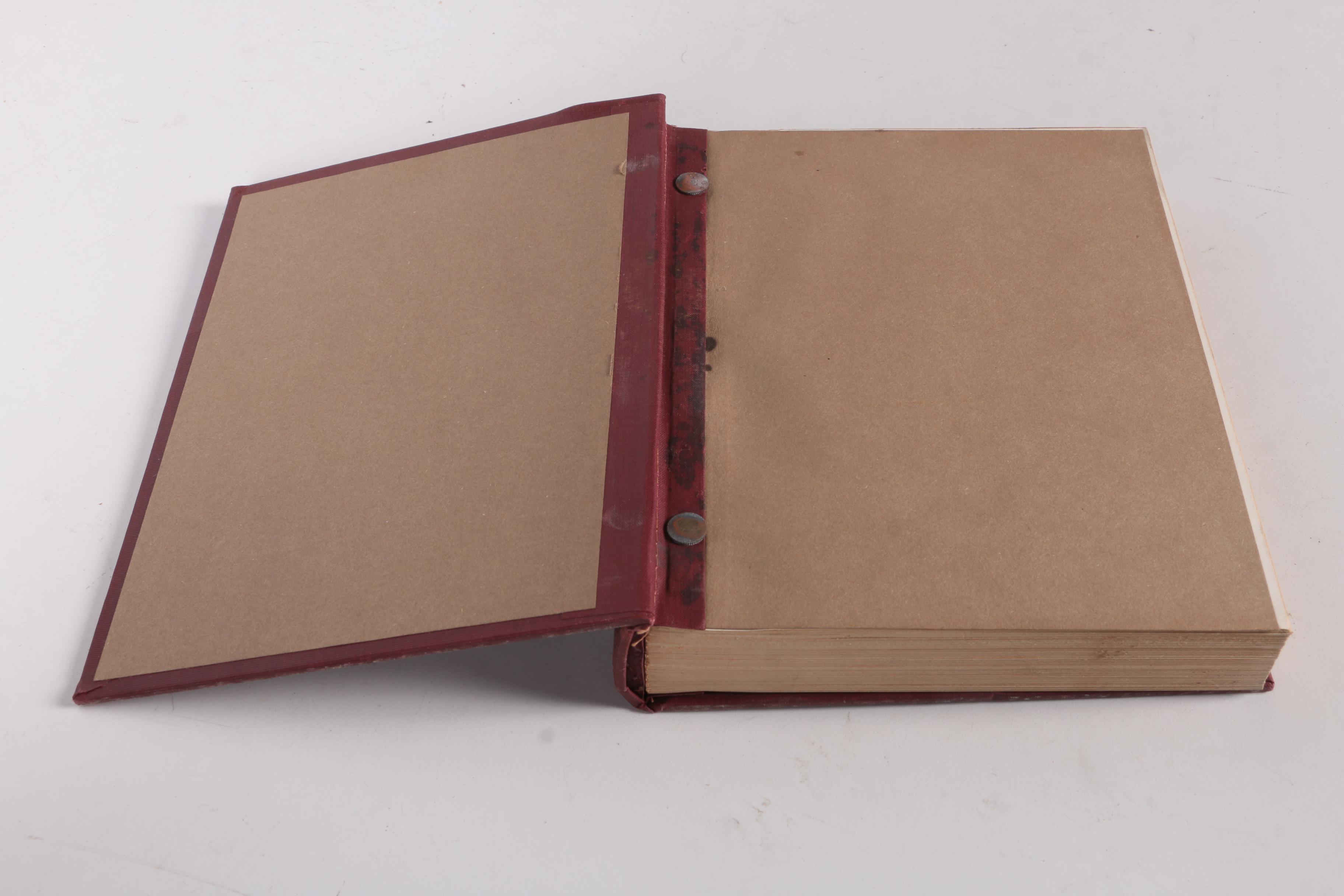 1921 "Winston's Cumulative Loose-Leaf Encyclopedia" in Ten Volumes