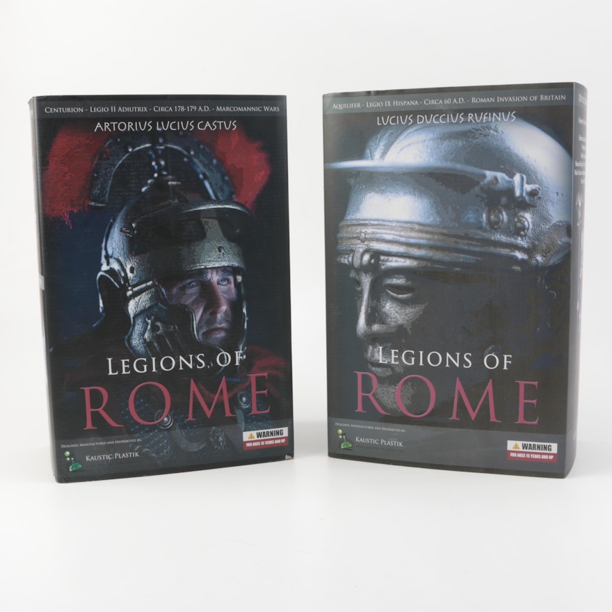 Pair of "Legions of Rome" Action Figures