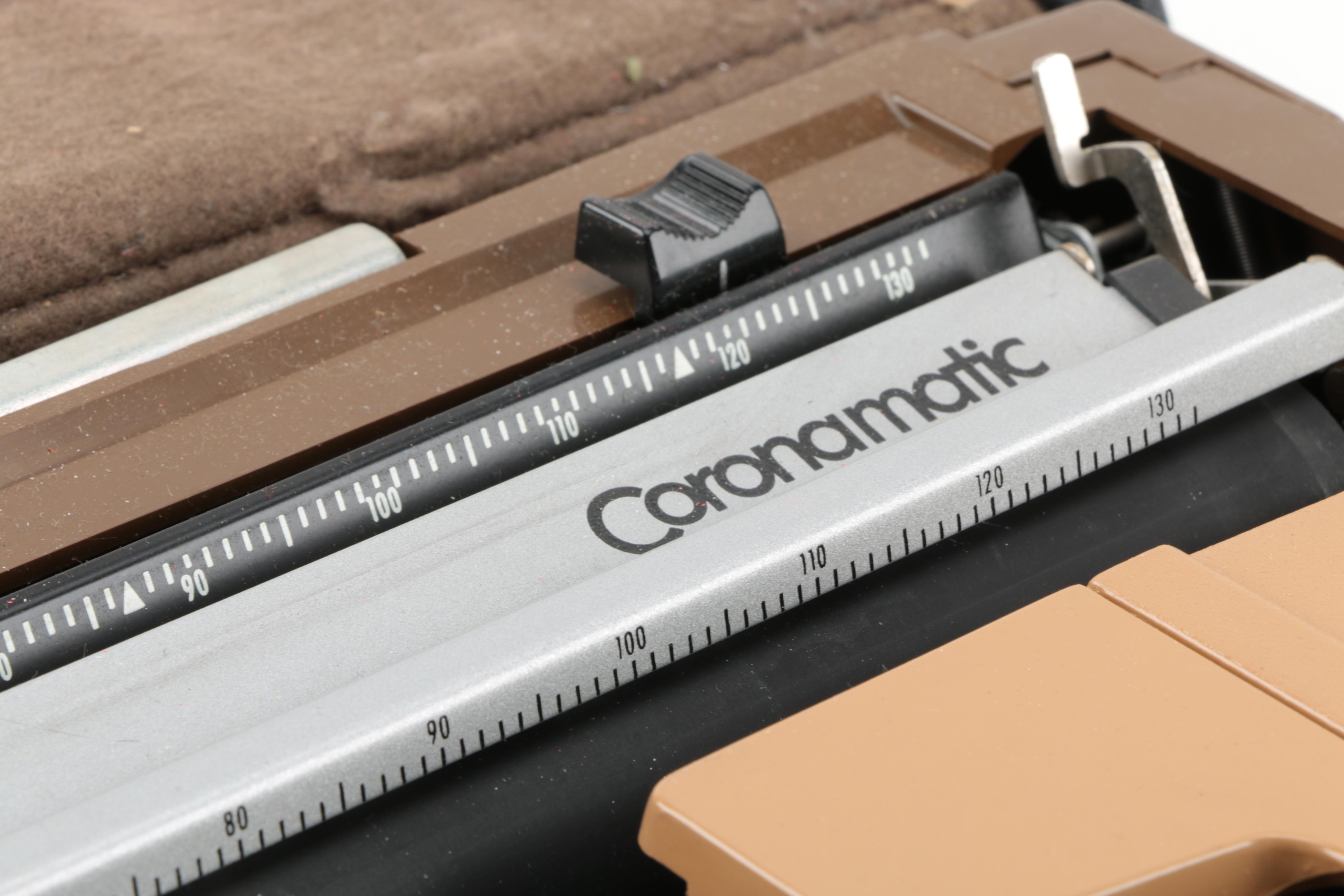 Vintage Smith-Corona "Coronet XL" Typewriter with Case