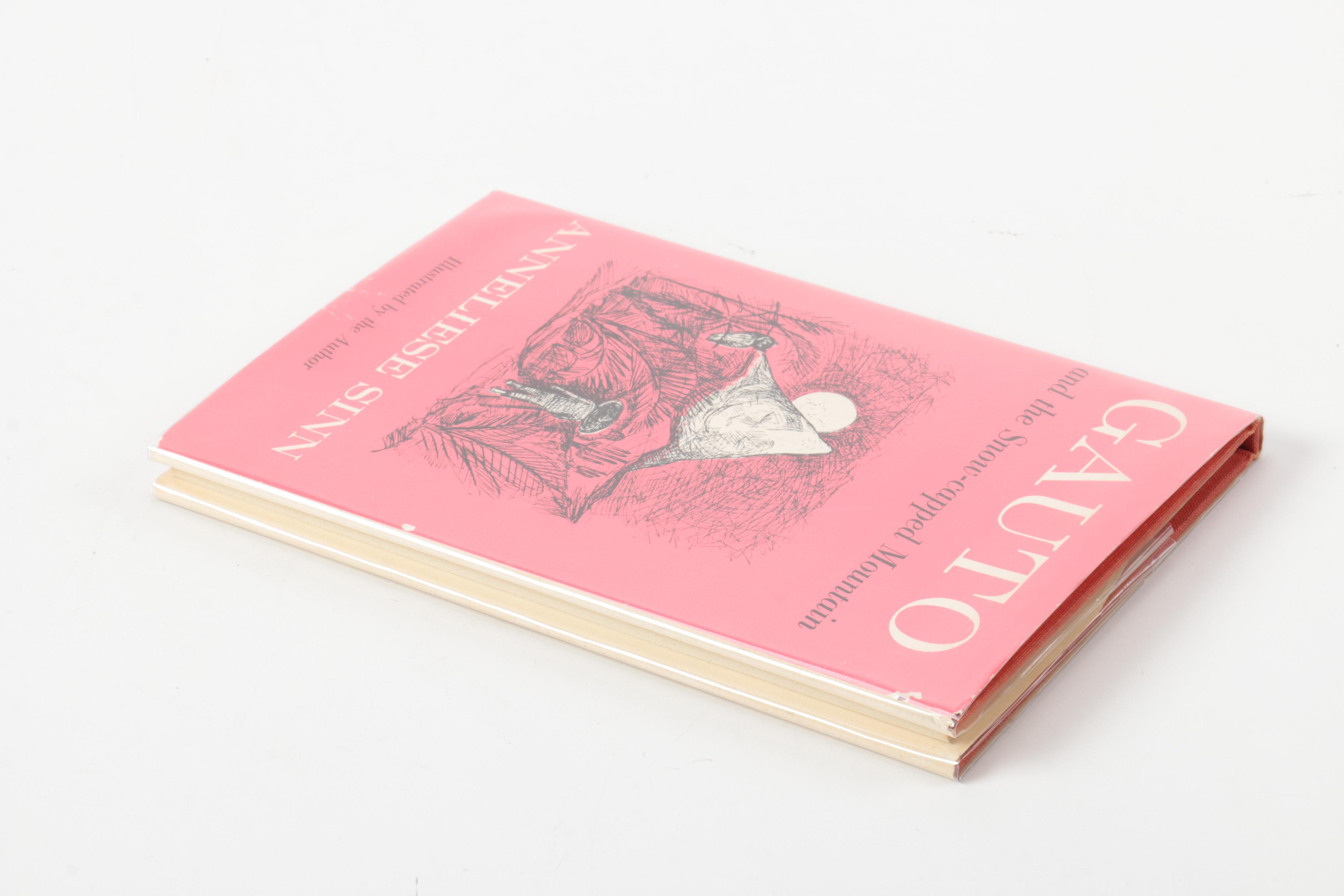 1960 Signed First Edition "Gauto and The Snow-Capped Mountain" by Anneliese Sinn