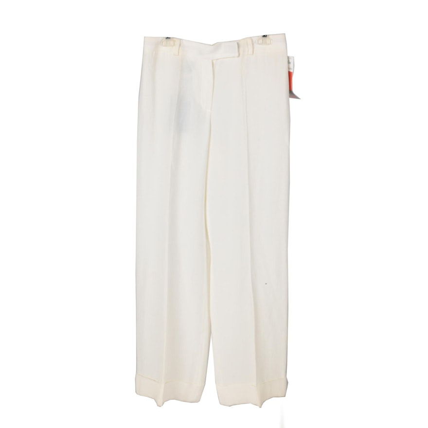 Women's Cerruti 1881 White Trousers