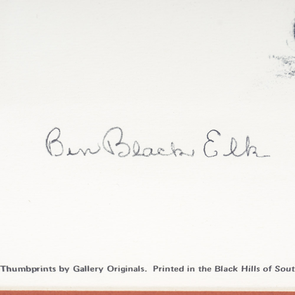 Pair of Framed Prints of Native American Portraits After Jacqueline Rochester