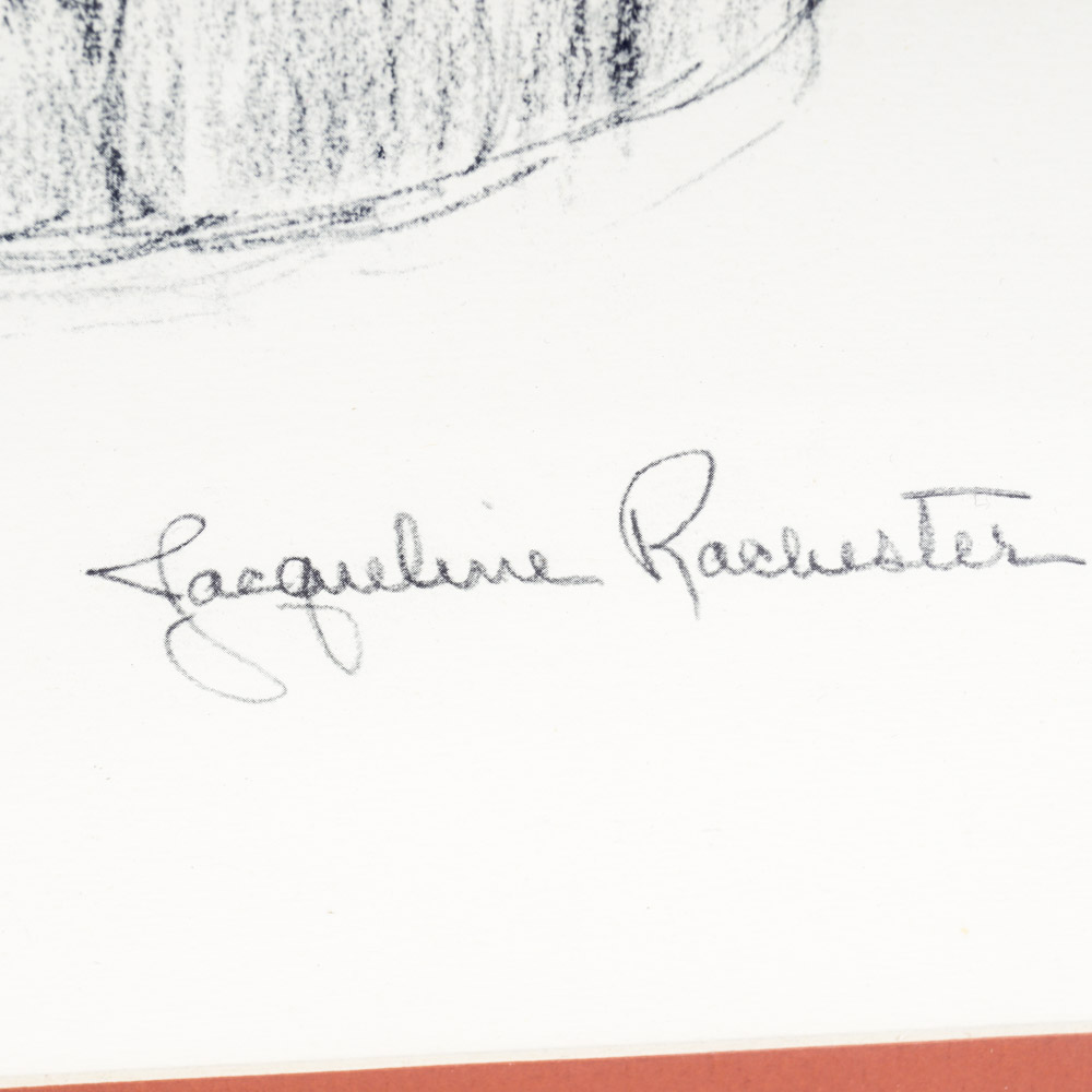 Pair of Framed Prints of Native American Portraits After Jacqueline Rochester