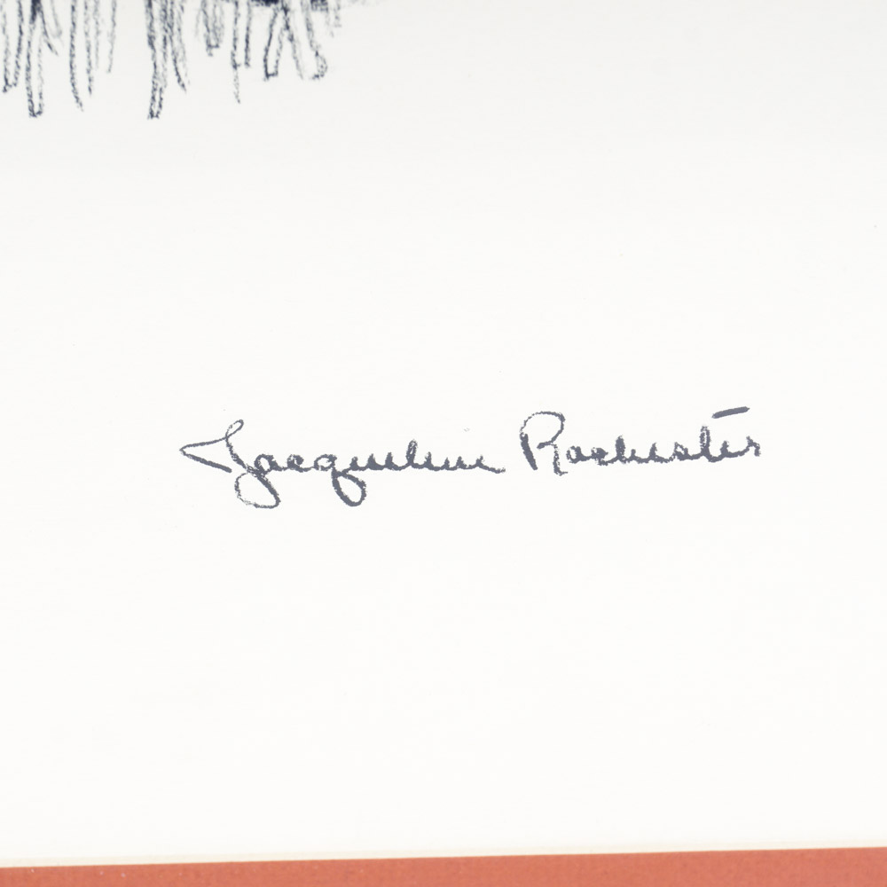 Pair of Framed Prints of Native American Portraits After Jacqueline Rochester