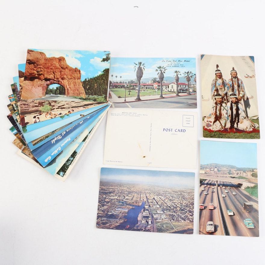 Vintage Travel Postcards From the Western United States