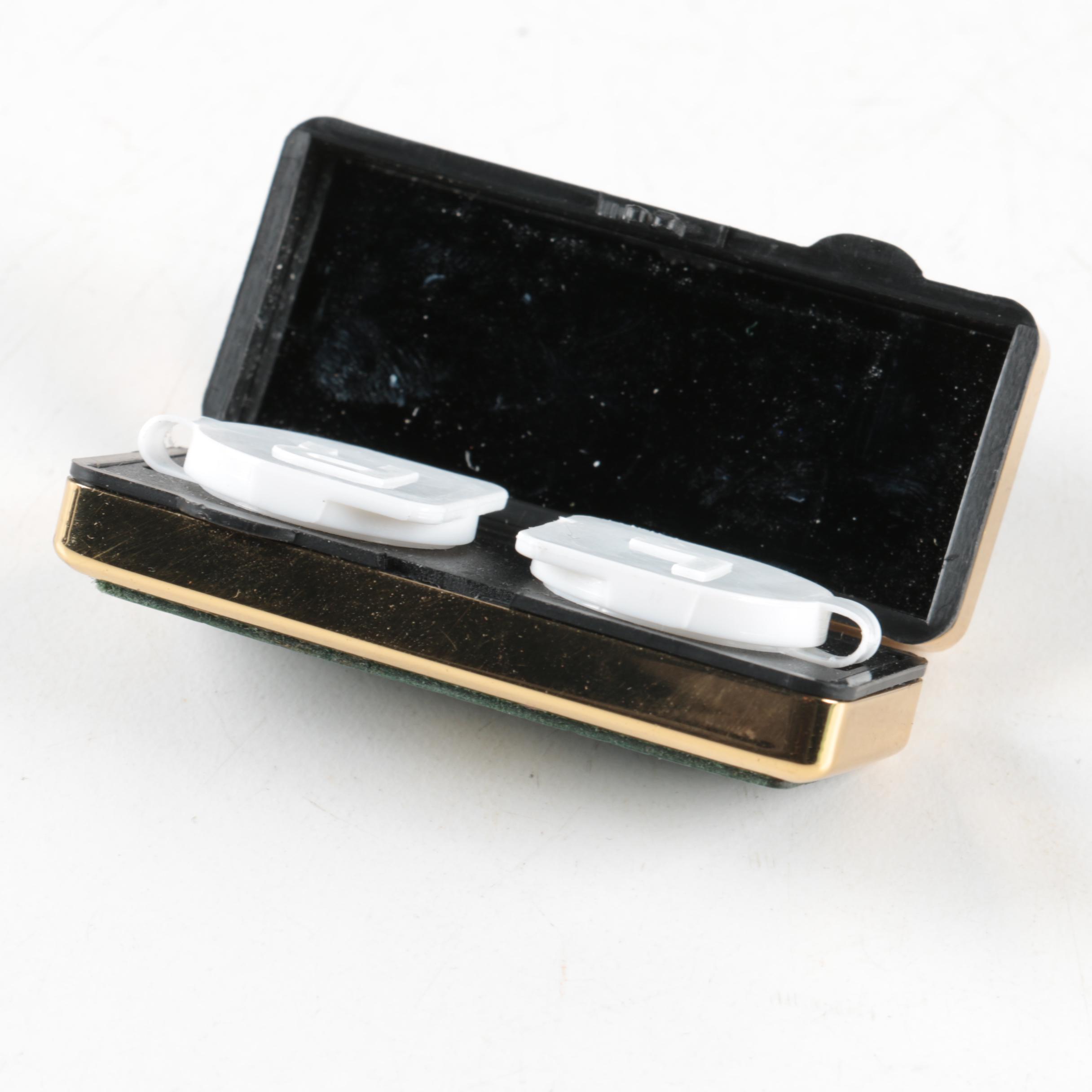 Smythson Leather Contact Lens Case